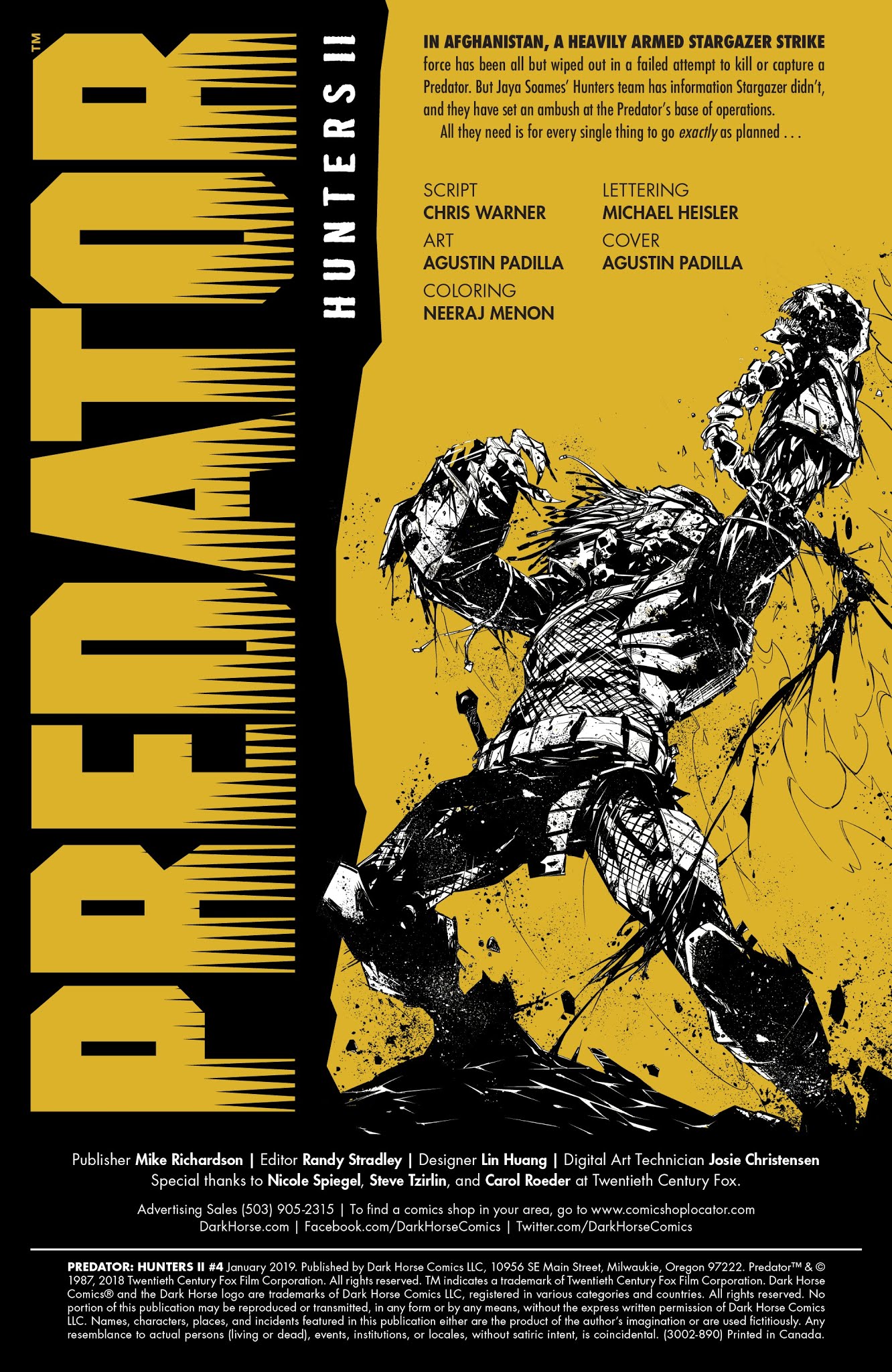 Read online Predator: Hunters II comic -  Issue #4 - 2