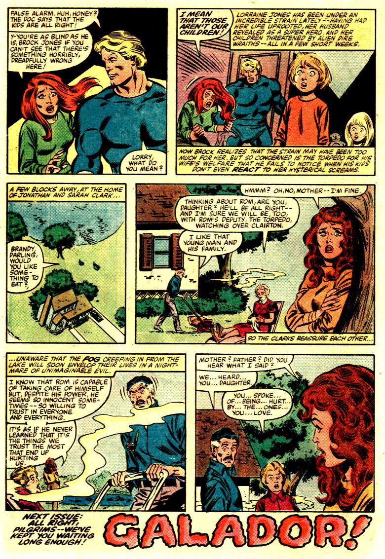 Read online ROM (1979) comic -  Issue #24 - 22