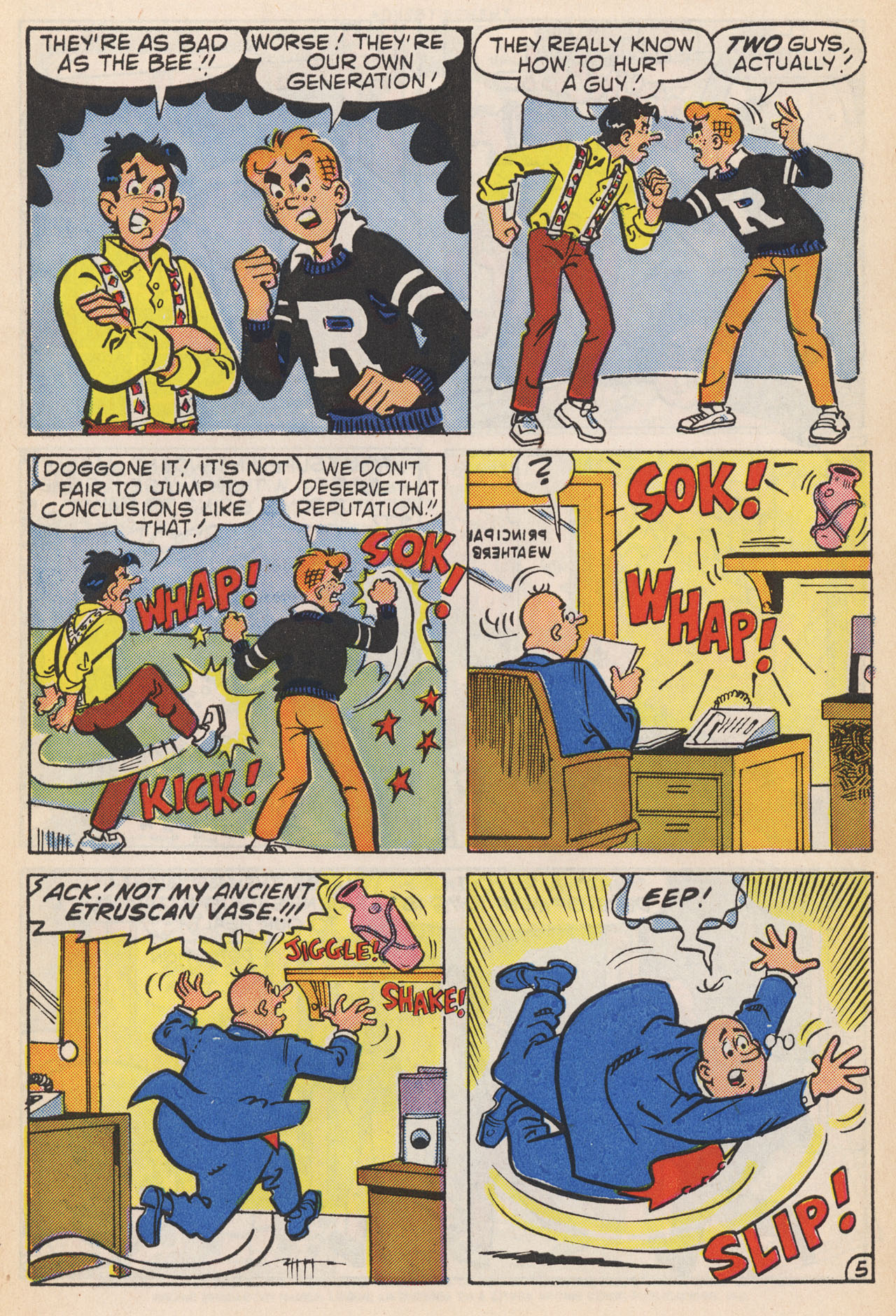 Read online Archie (1960) comic -  Issue #364 - 7