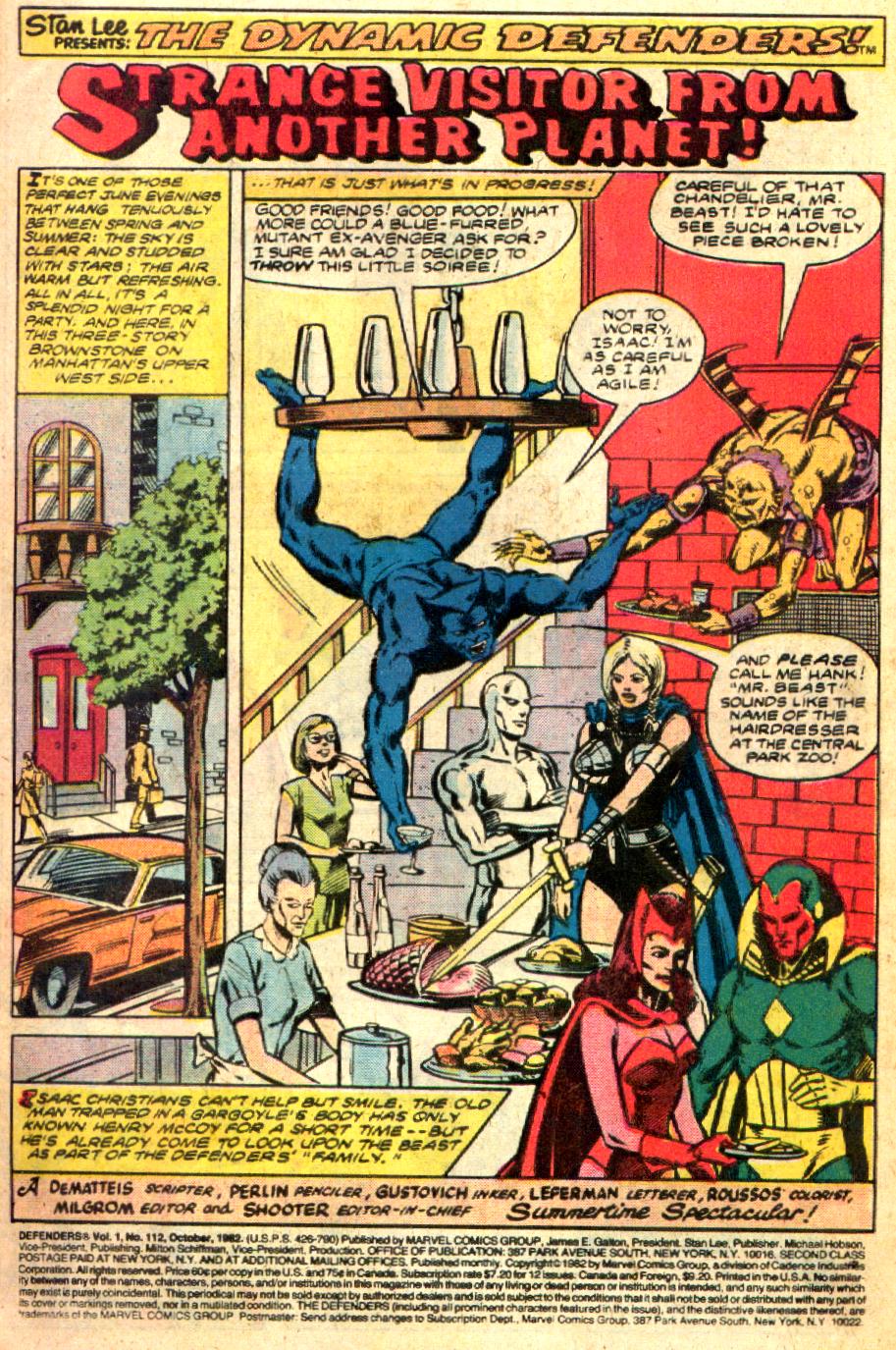 The Defenders (1972) Issue #112 #113 - English 2