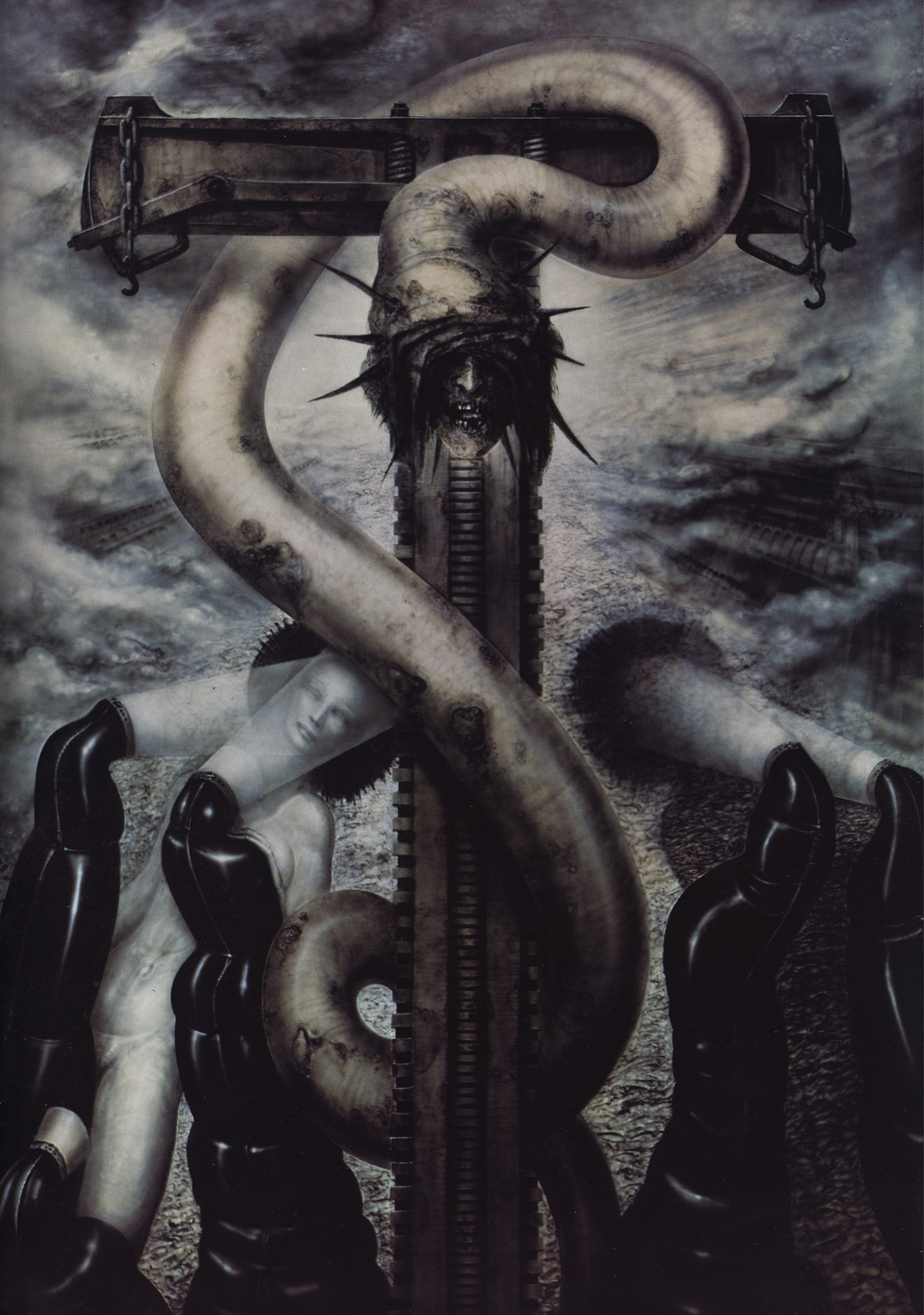 Read online H.R.Giger's Necronomicon comic -  Issue # TPB - 47