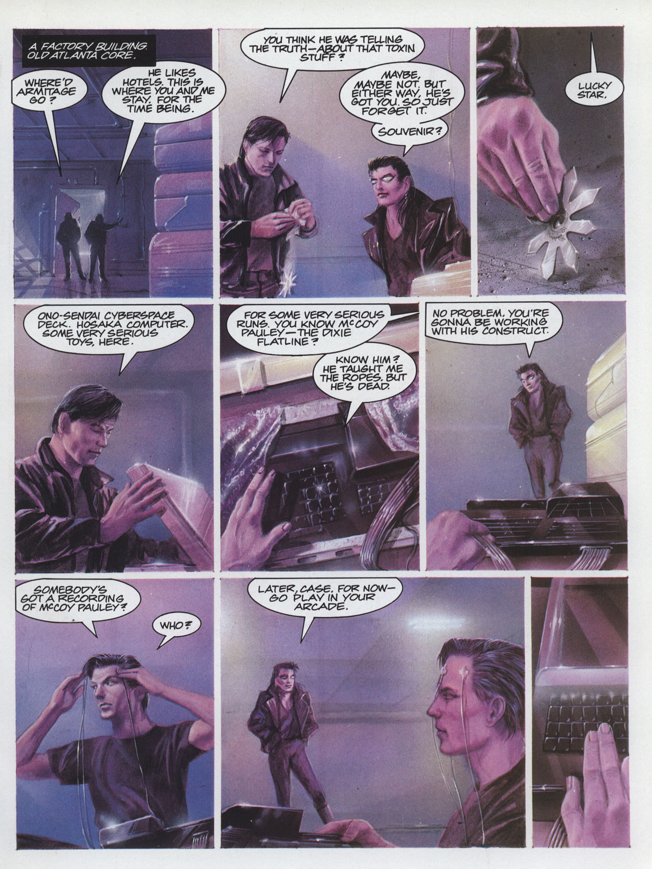 Read online Neuromancer comic -  Issue # Full - 35
