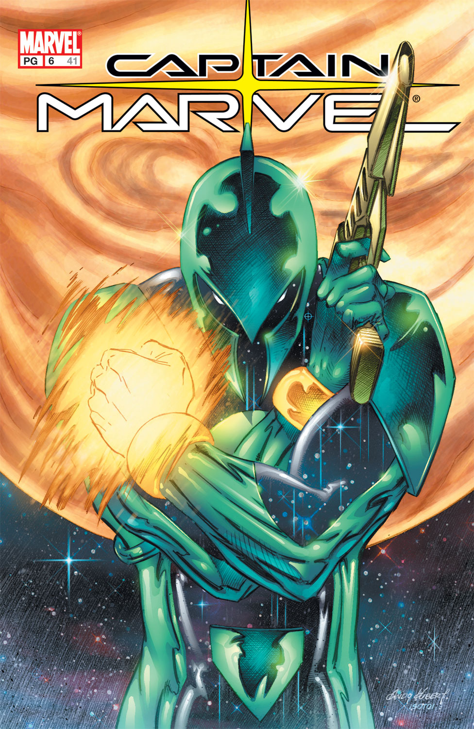 Read online Captain Marvel (2002) comic -  Issue #6 - 1