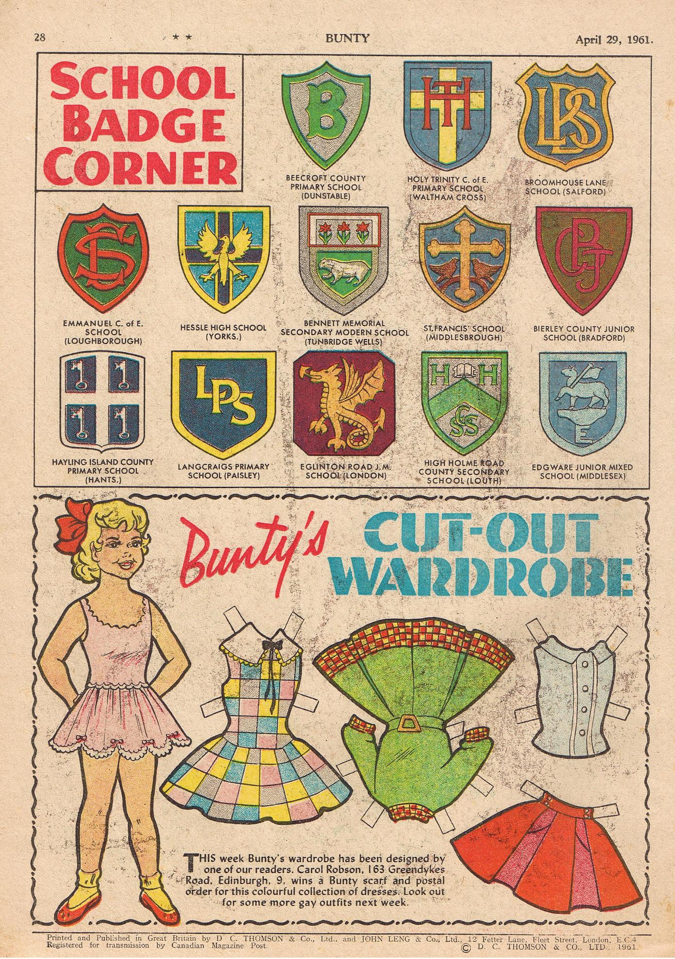 Read online Bunty comic -  Issue #172 - 28