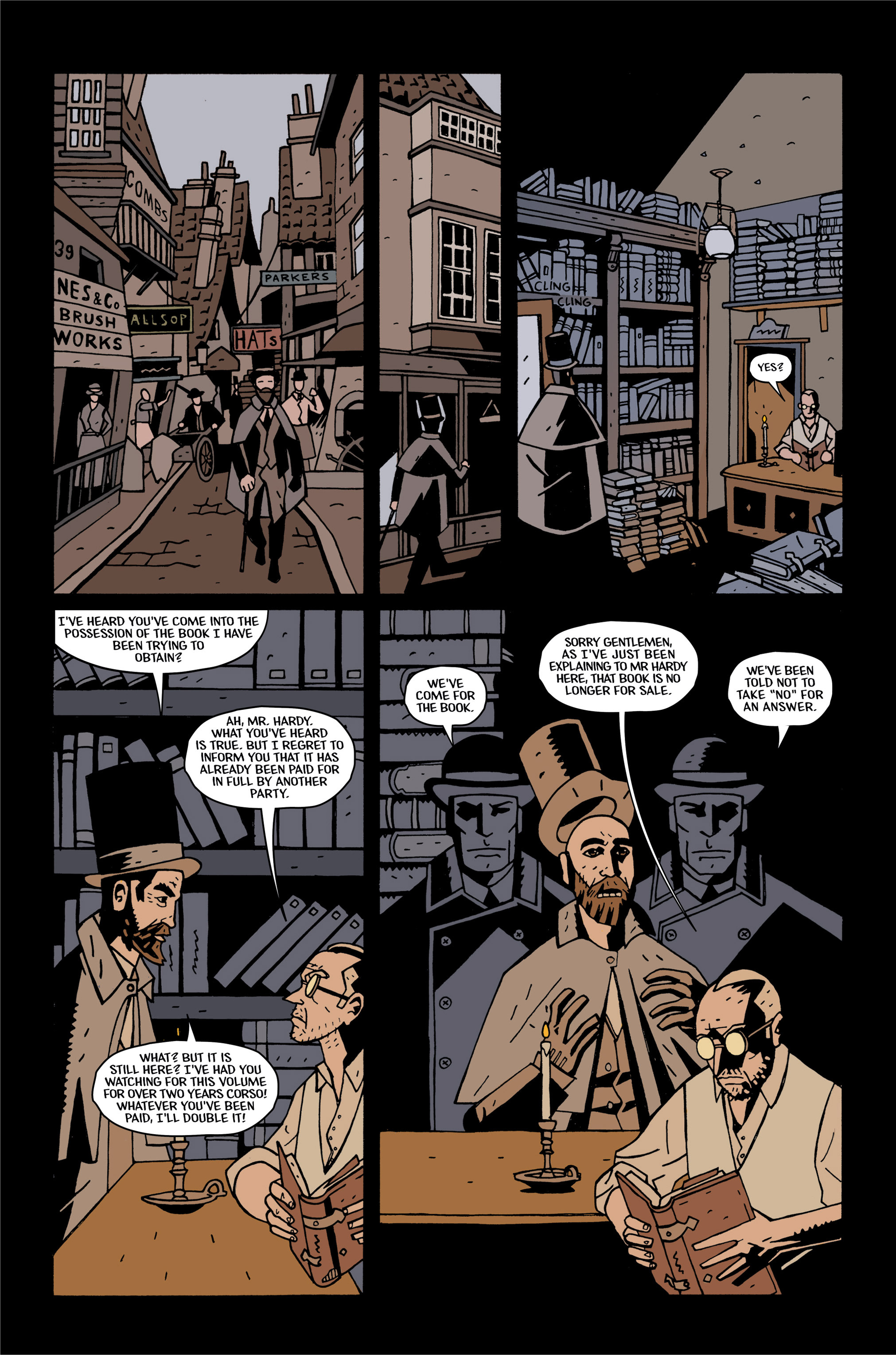 Read online Merrick: The Sensational Elephantman comic -  Issue #2 - 6
