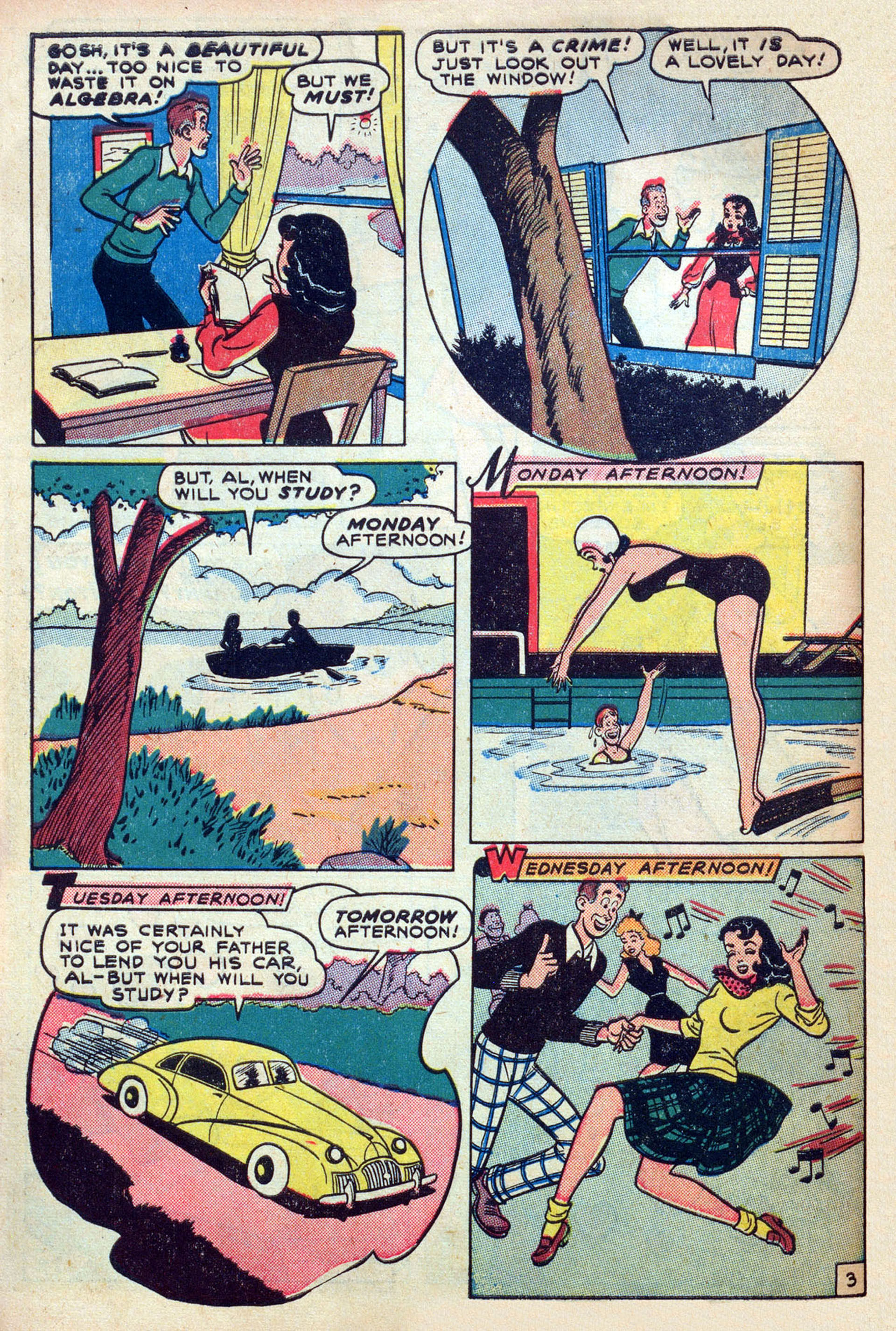 Read online Margie Comics comic -  Issue #42 - 10