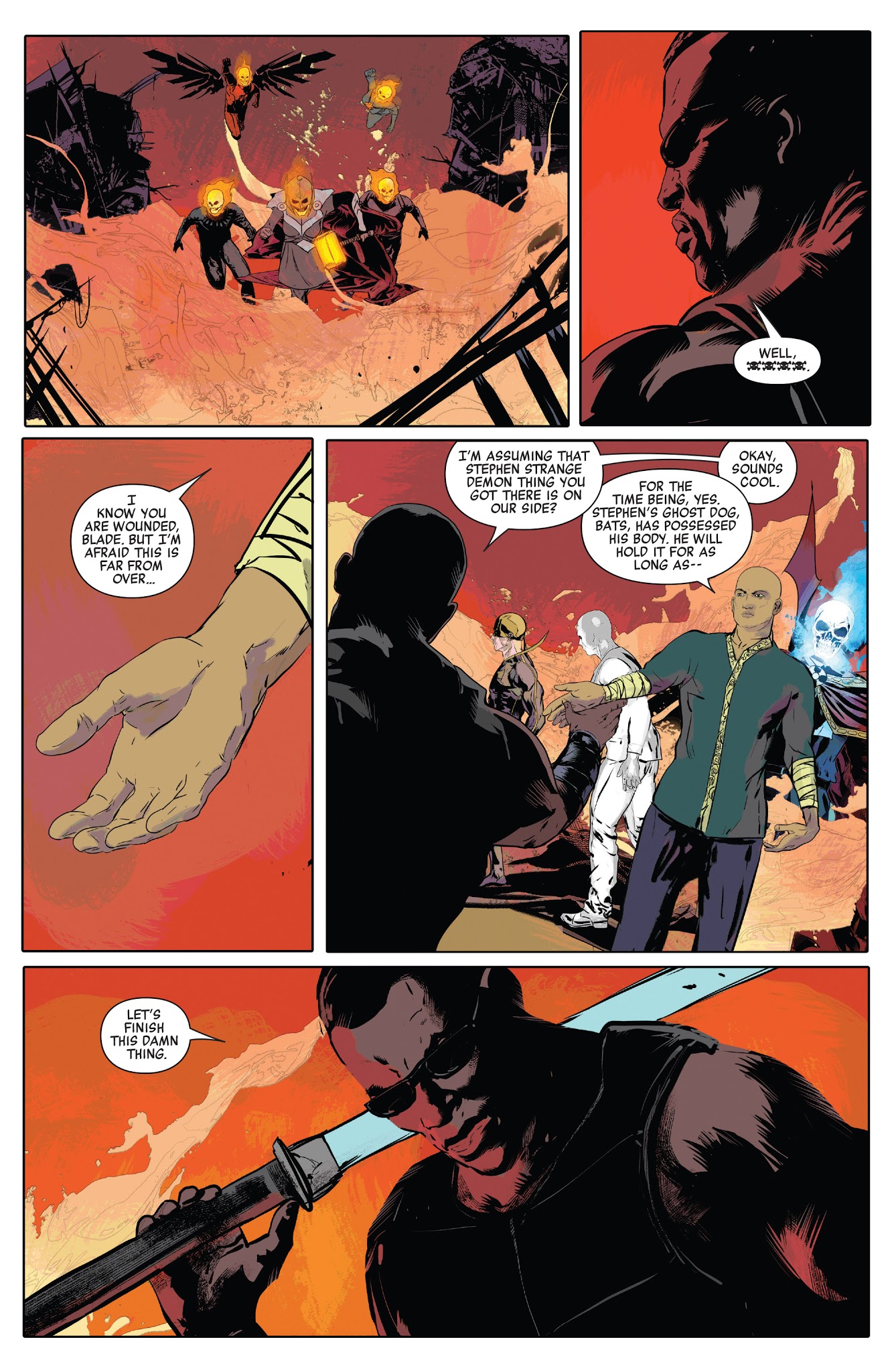 Read online Doctor Strange: Damnation comic -  Issue #3 - 13