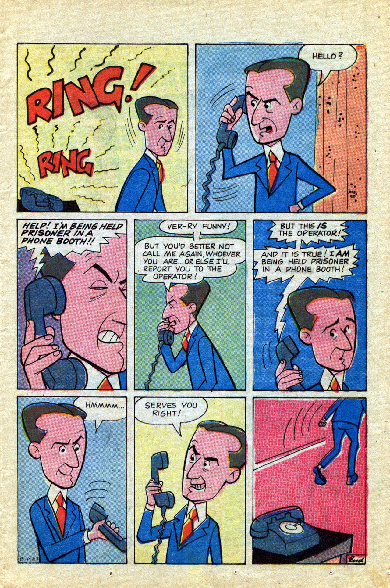 Read online Abbott & Costello comic -  Issue #8 - 13