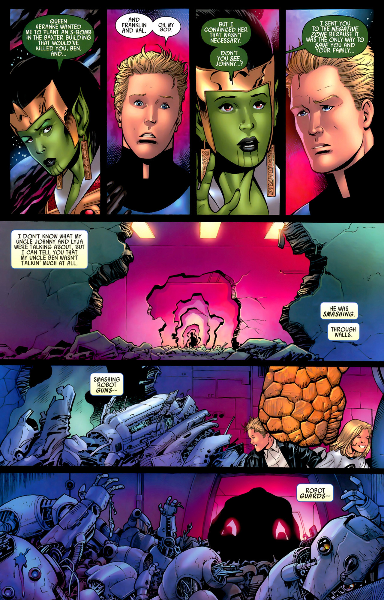 Read online Secret Invasion: Fantastic Four comic -  Issue #3 - 15