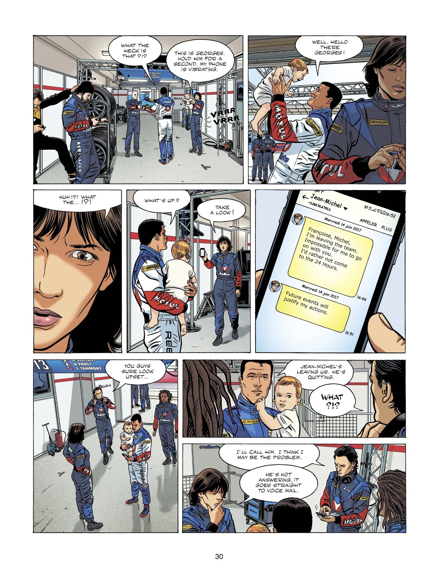 Read online Michel Vaillant comic -  Issue #6 - 30