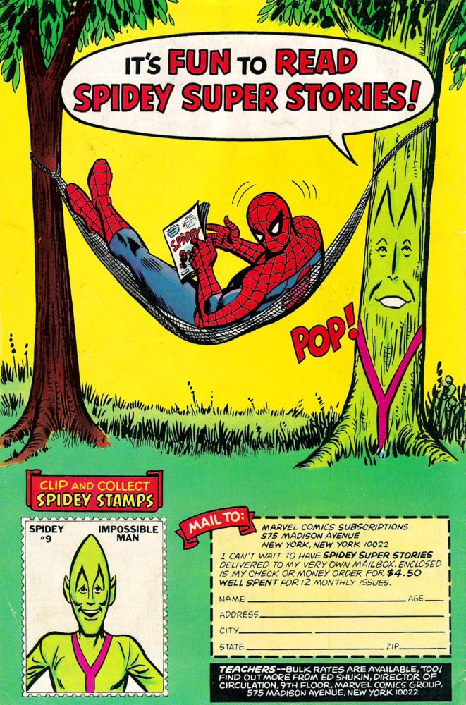 Read online Spidey Super Stories comic -  Issue #25 - 36