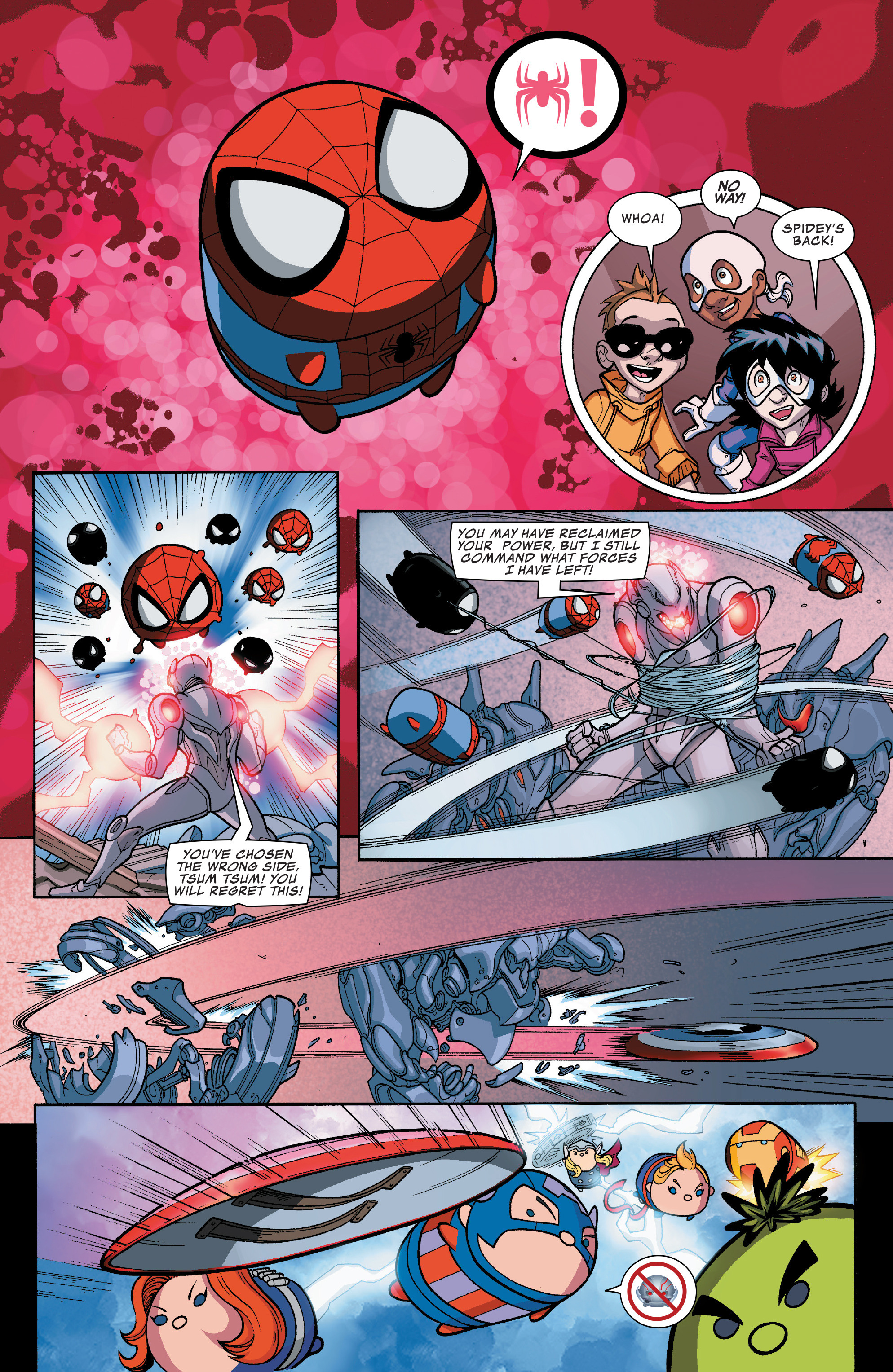 Read online Marvel Tsum Tsum comic -  Issue #4 - 17