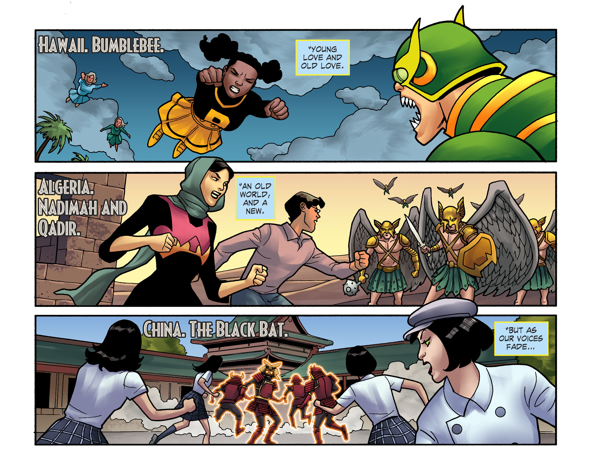 Read online Bombshells: United comic -  Issue #36 - 7
