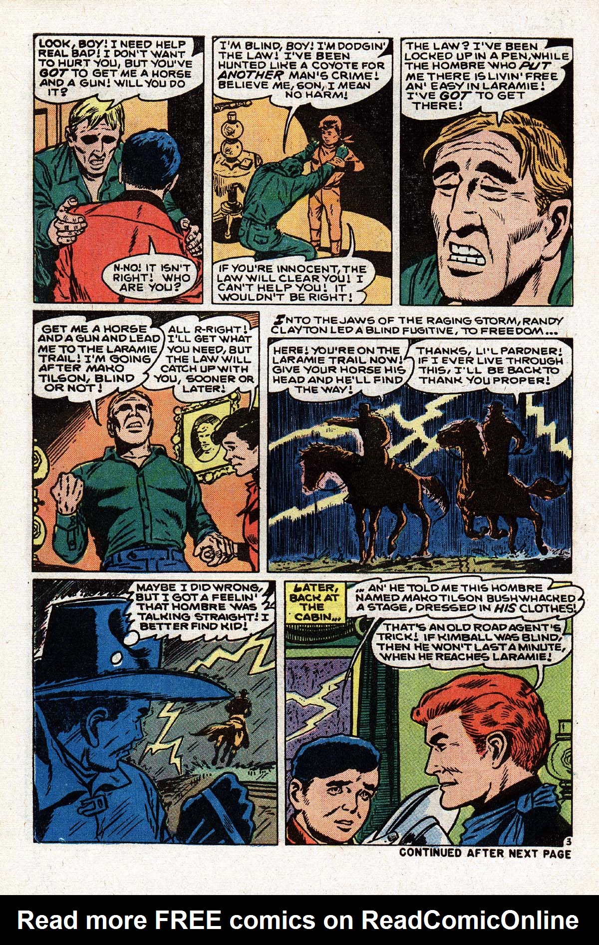 Read online The Mighty Marvel Western comic -  Issue #19 - 21