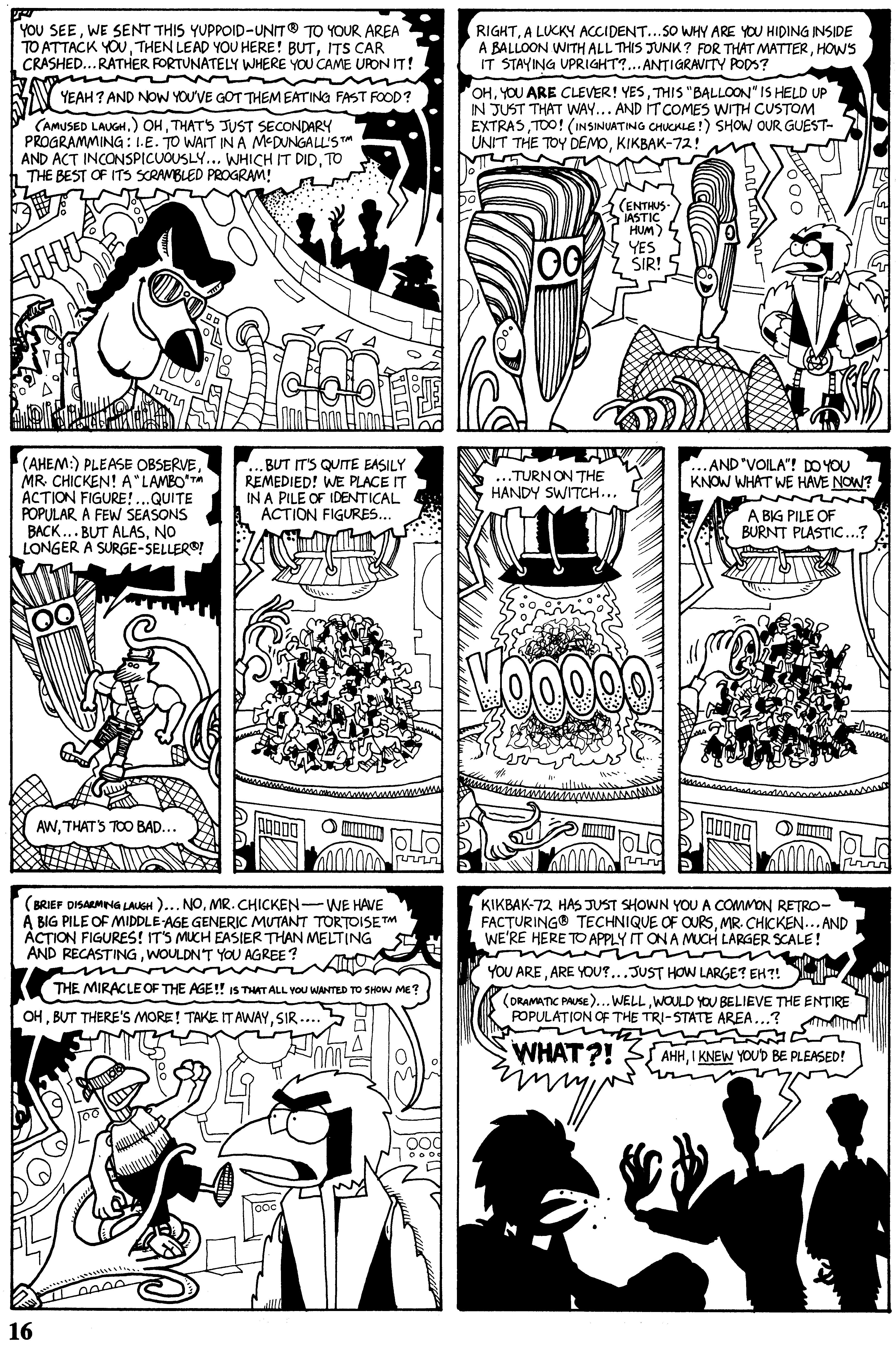 Read online Critters comic -  Issue #39 - 18