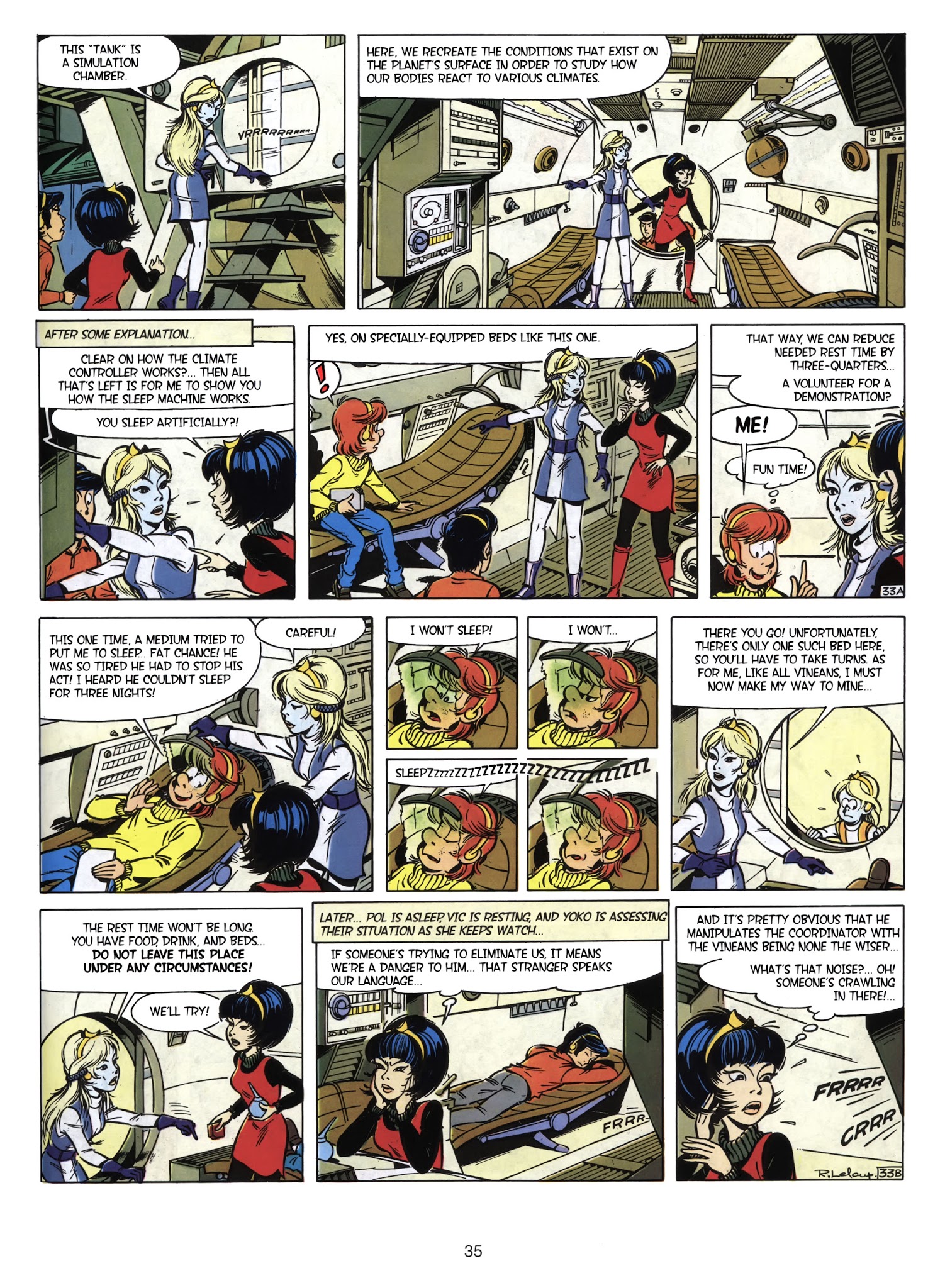 Read online Yoko Tsuno comic -  Issue #7 - 37