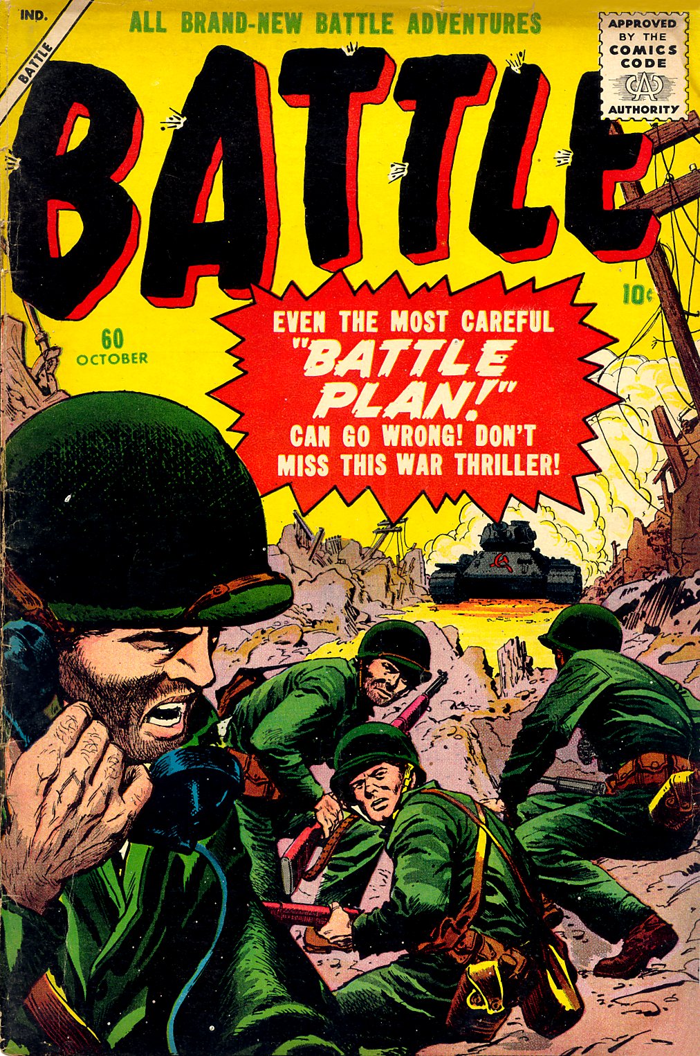 Read online Battle comic -  Issue #60 - 1