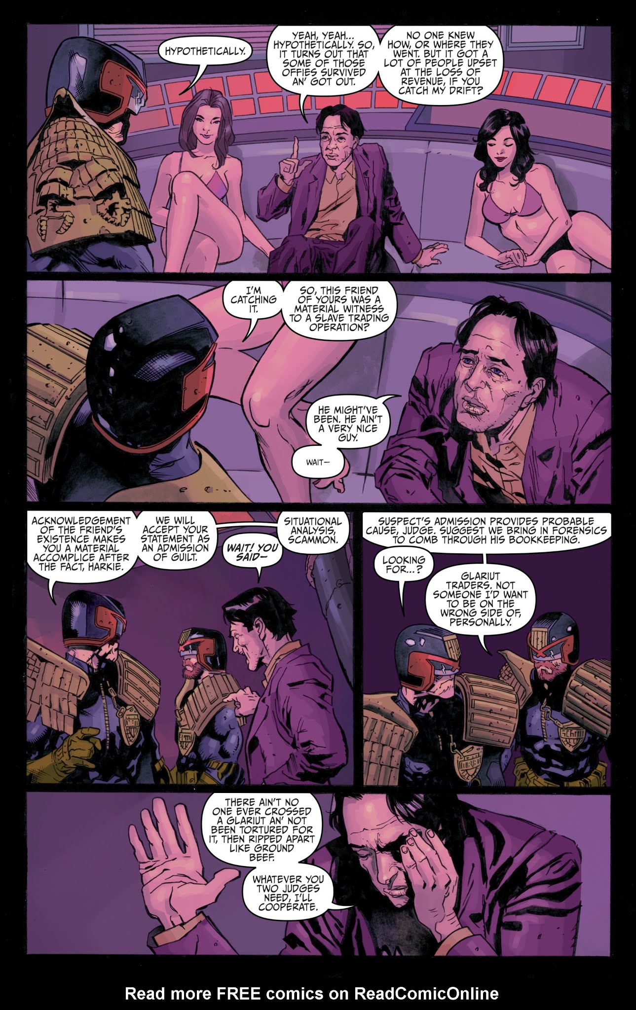 Read online Judge Dredd: Toxic comic -  Issue #2 - 13