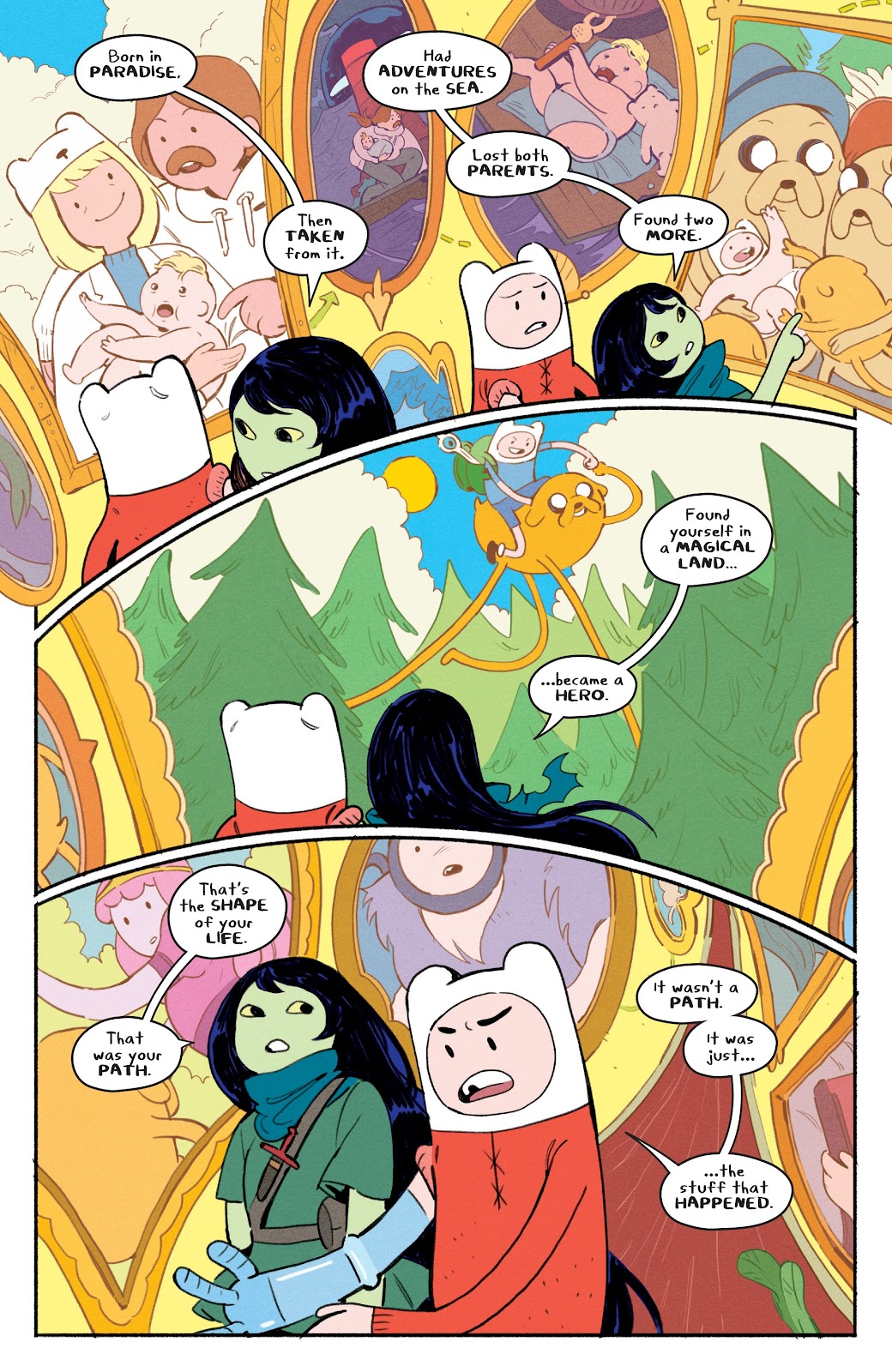 Read online Adventure Time: Beginning of the End comic -  Issue # _TPB - 19