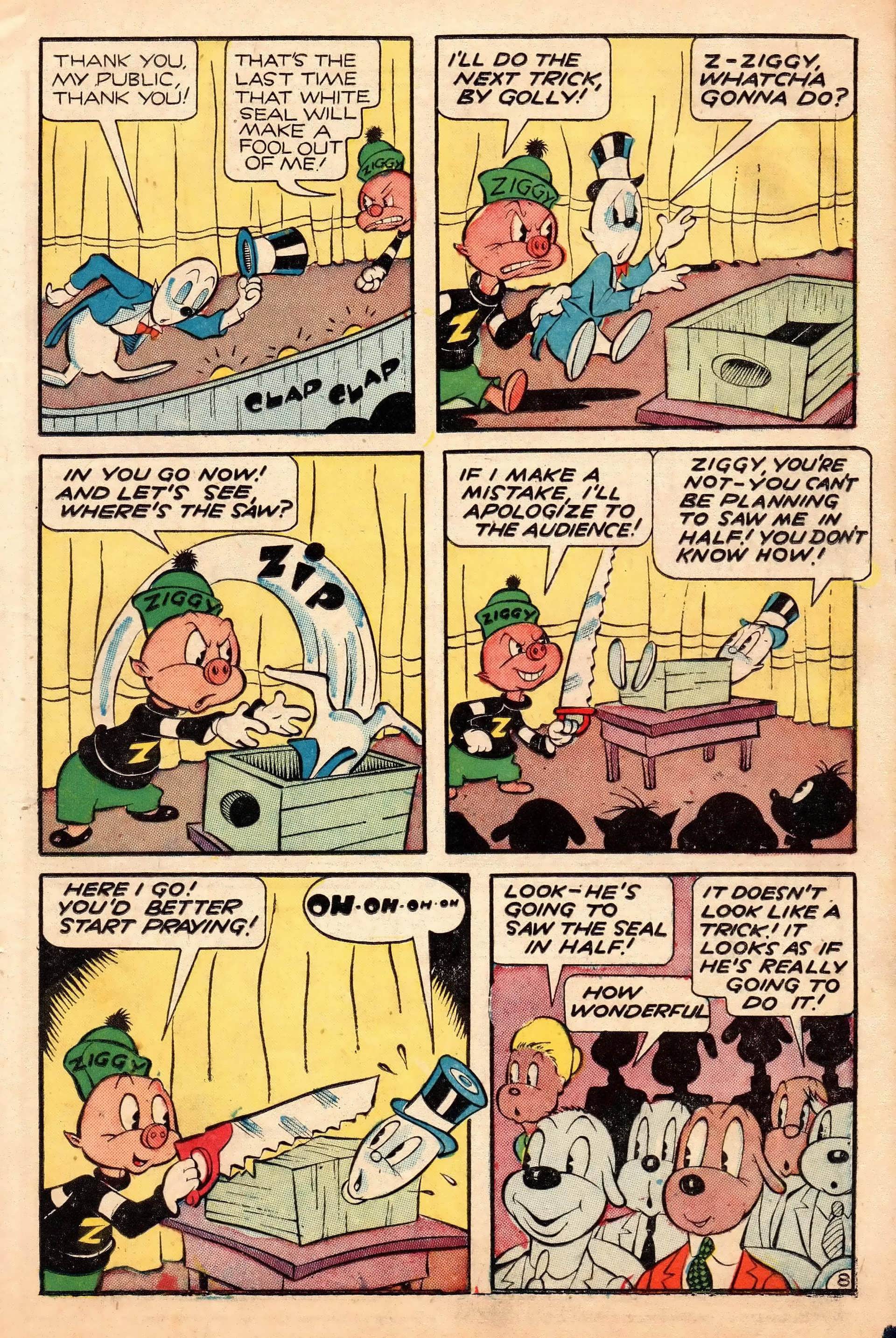 Read online Ziggy Pig-Silly Seal Comics (1944) comic -  Issue #2 - 17