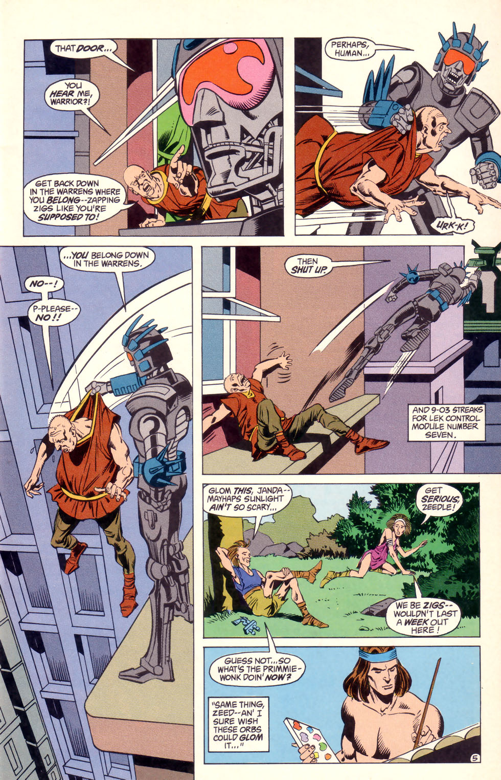 Read online Electric Warrior comic -  Issue #6 - 6