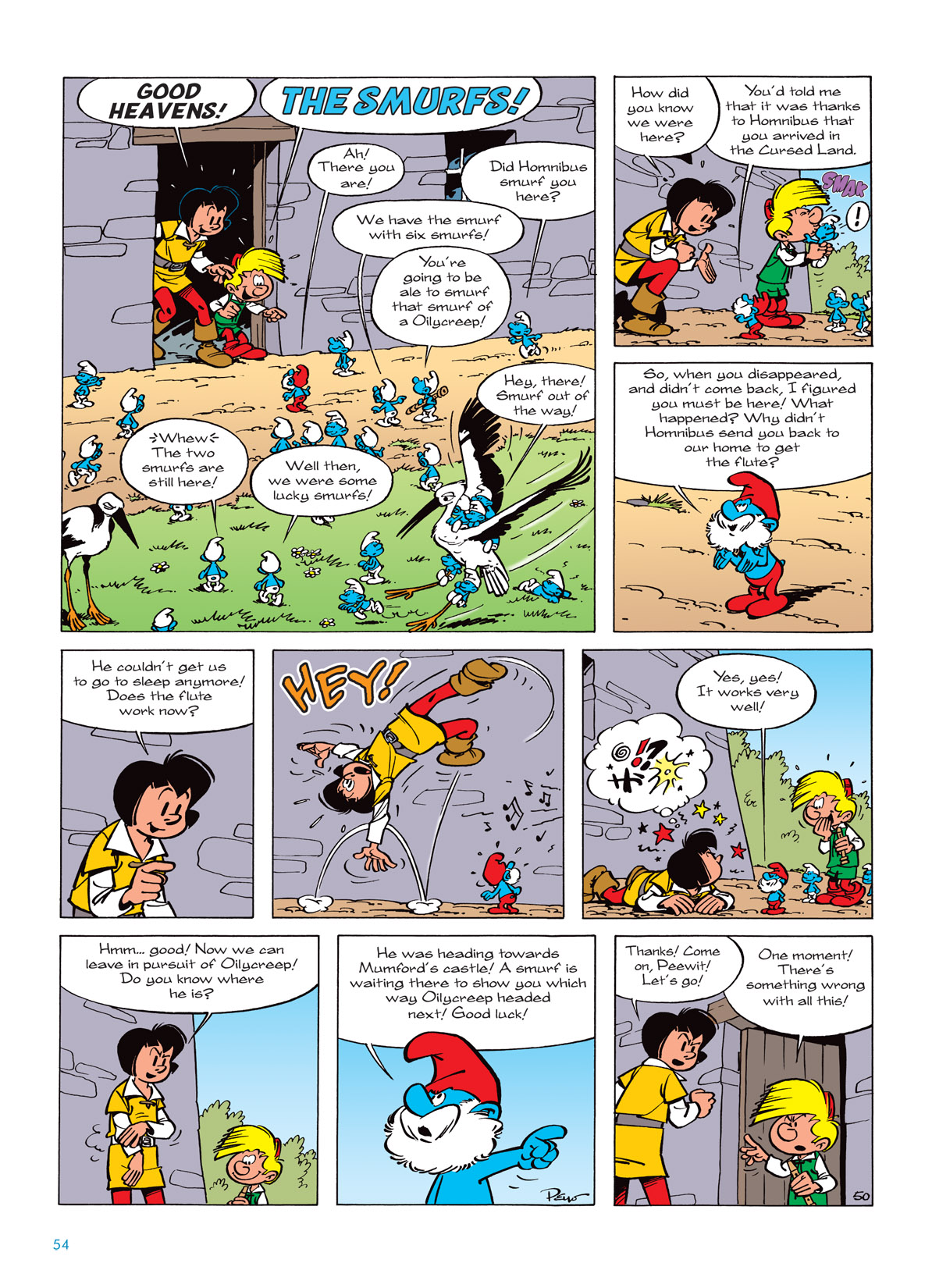Read online The Smurfs comic -  Issue #2 - 54