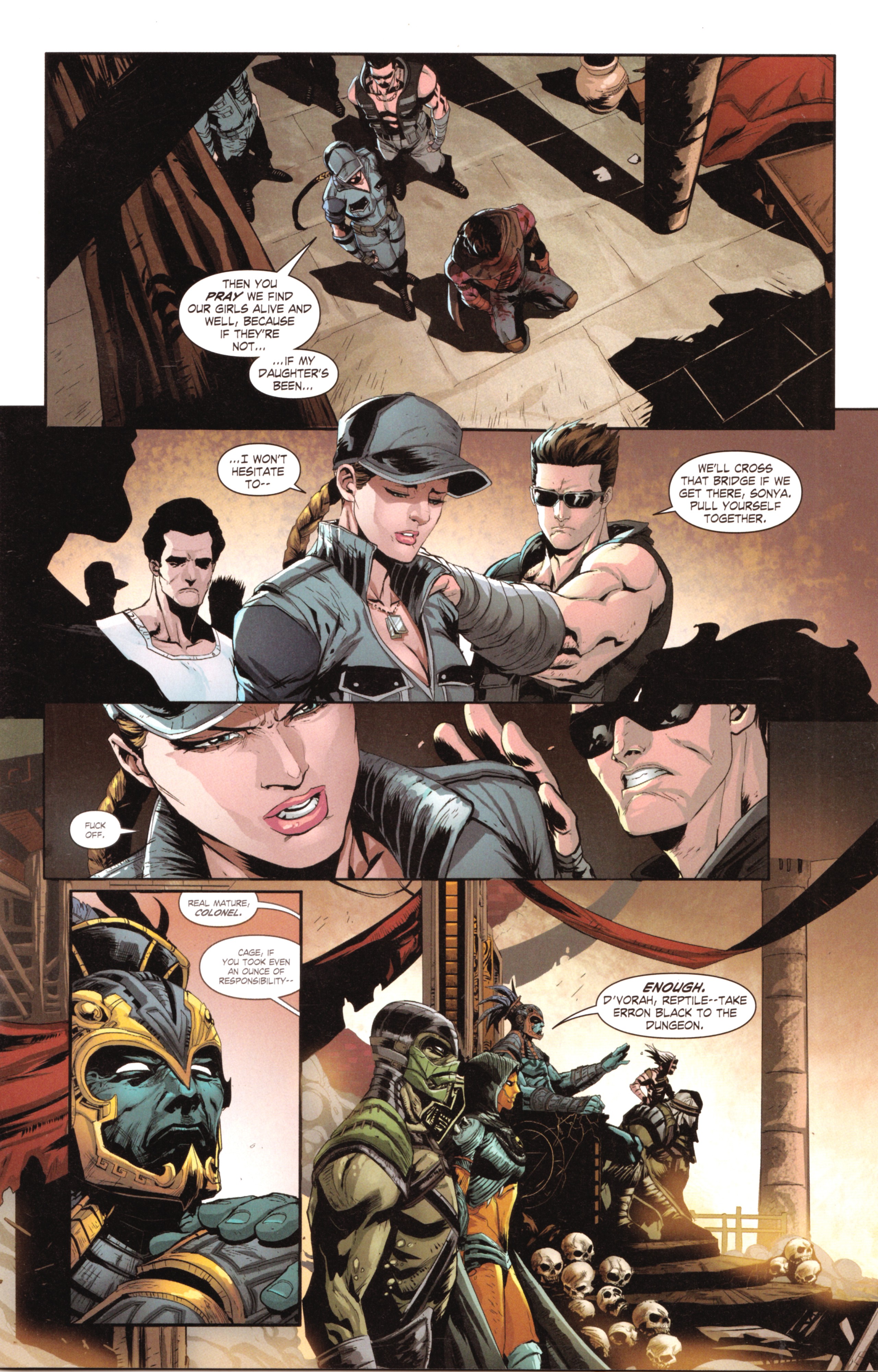 Read online Mortal Kombat X [II] comic -  Issue #5 - 5