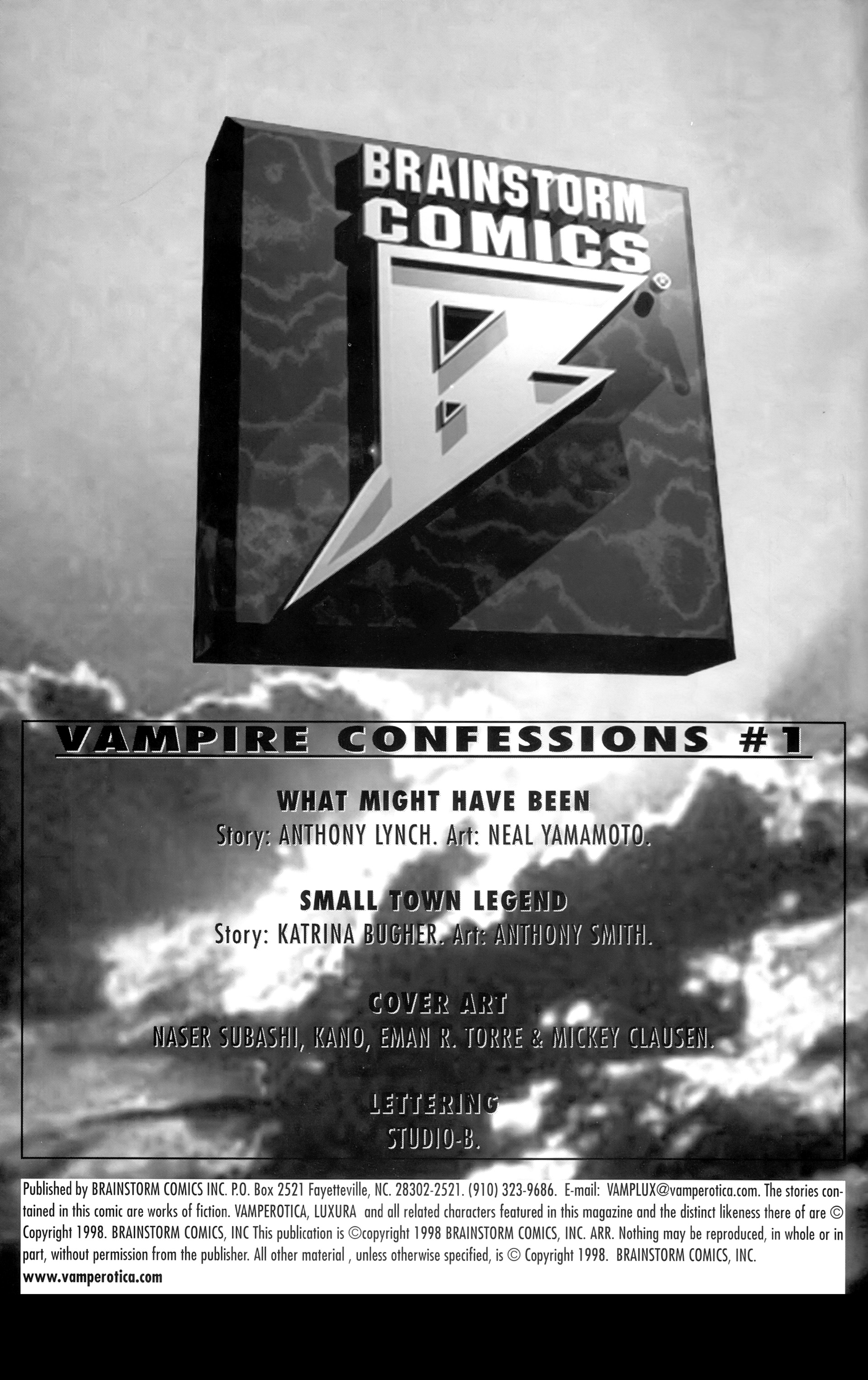 Read online Vampire Confessions comic -  Issue # Full - 3