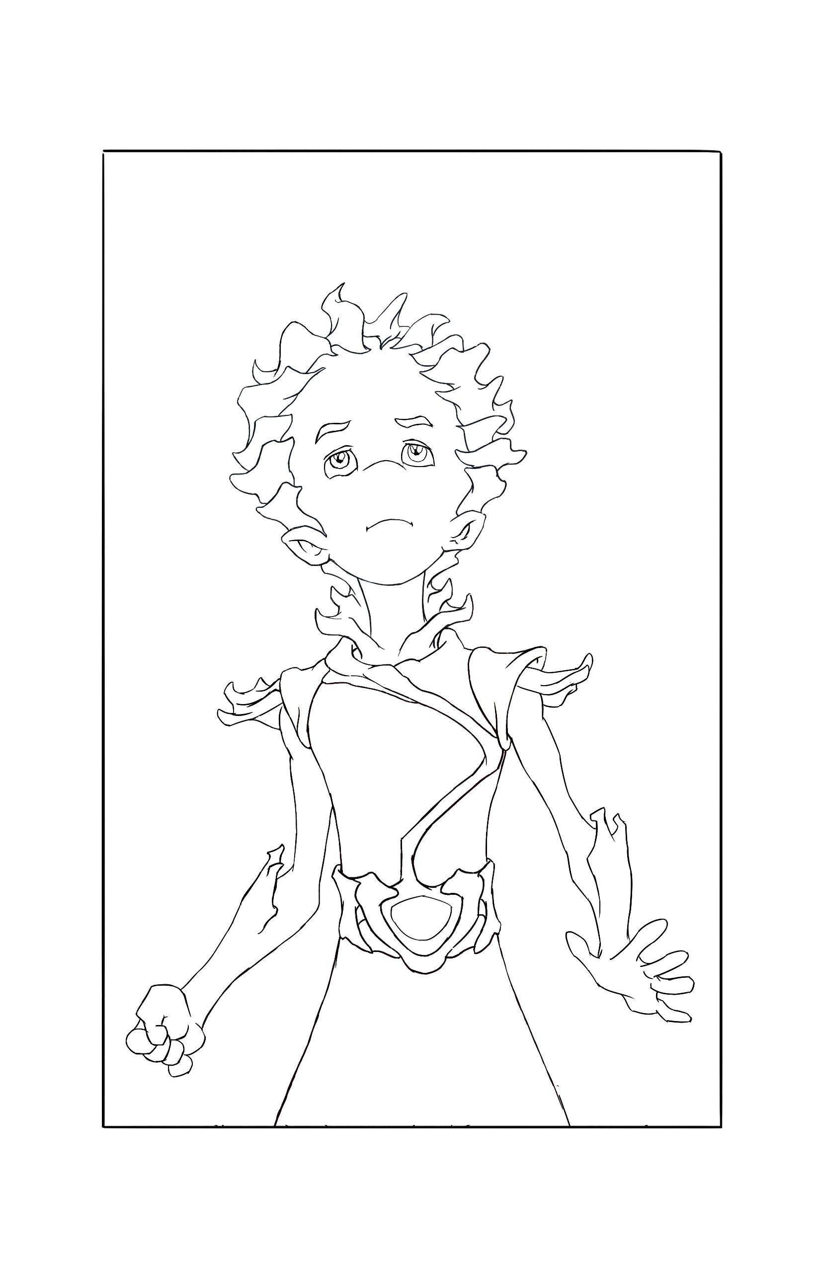Read online Boy From Atlantis comic -  Issue # _Coloring Book - 3