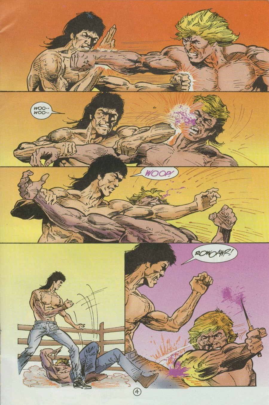 Read online Bruce Lee comic -  Issue #6 - 7