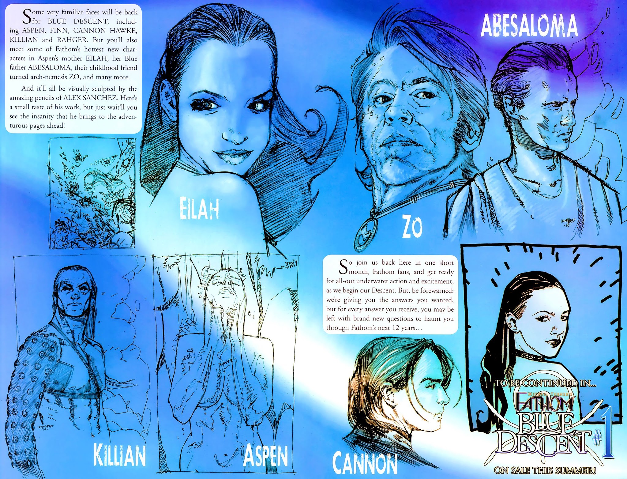 Read online Fathom: Blue Descent comic -  Issue #0 - 16