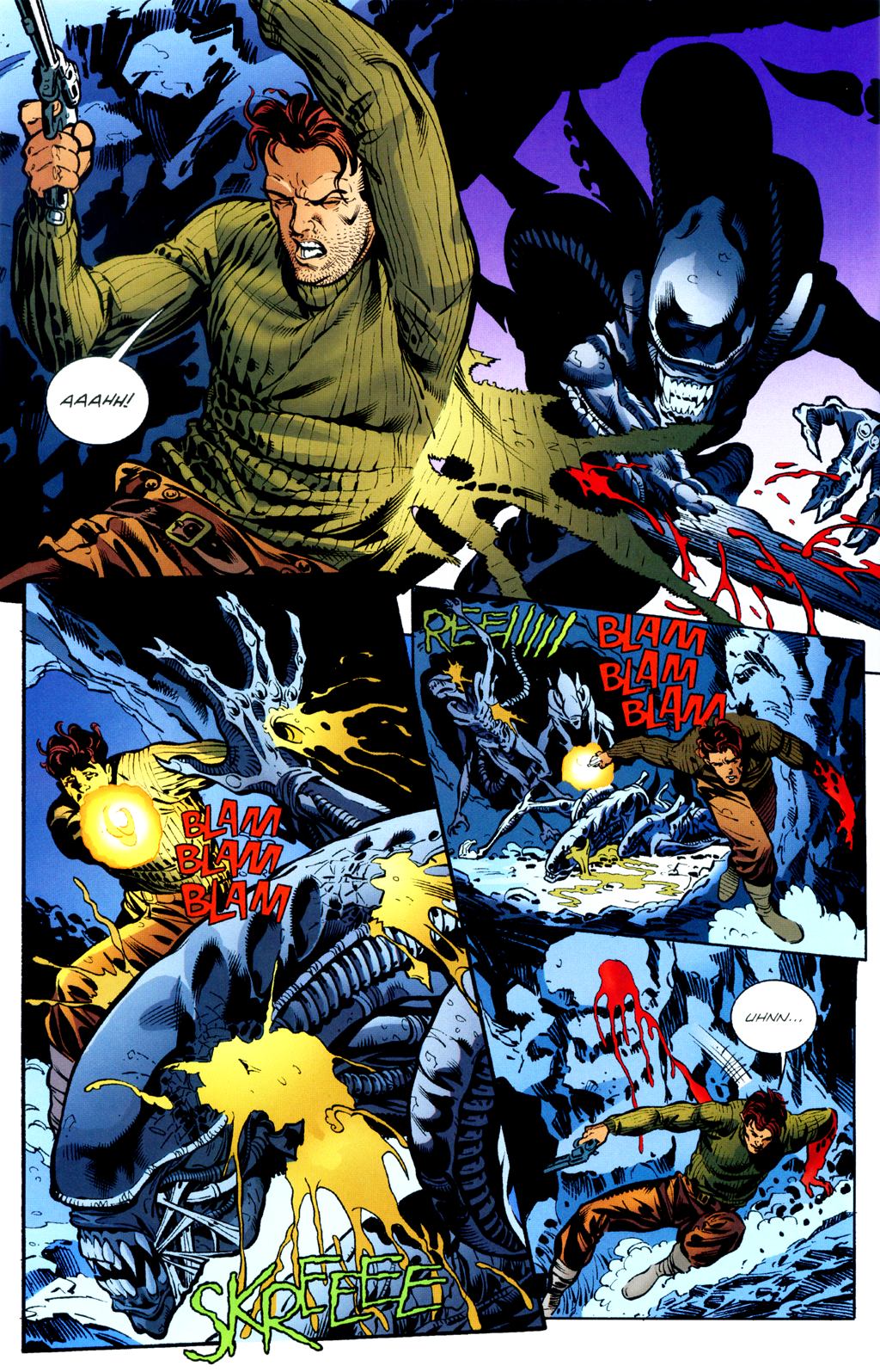 Read online Batman/Aliens II comic -  Issue #1 - 10