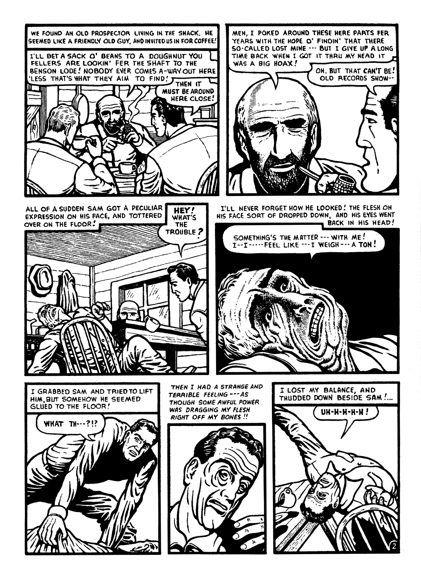 Read online Basil Wolverton's Gateway to Horror comic -  Issue # Full - 4