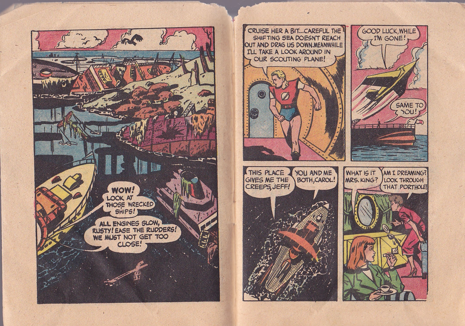Read online Captain Atom (1950) comic -  Issue #5 - 6