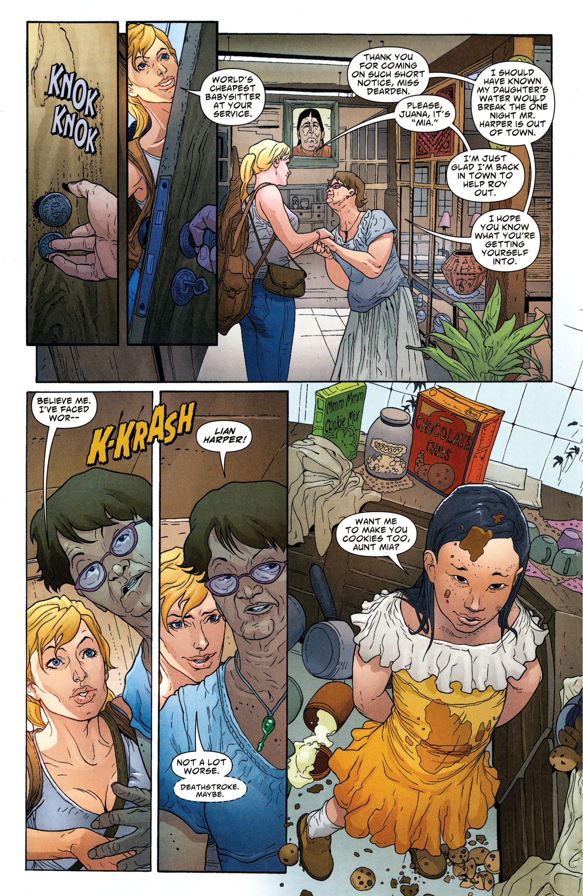 Read online Green Arrow/Black Canary comic -  Issue #25 - 19