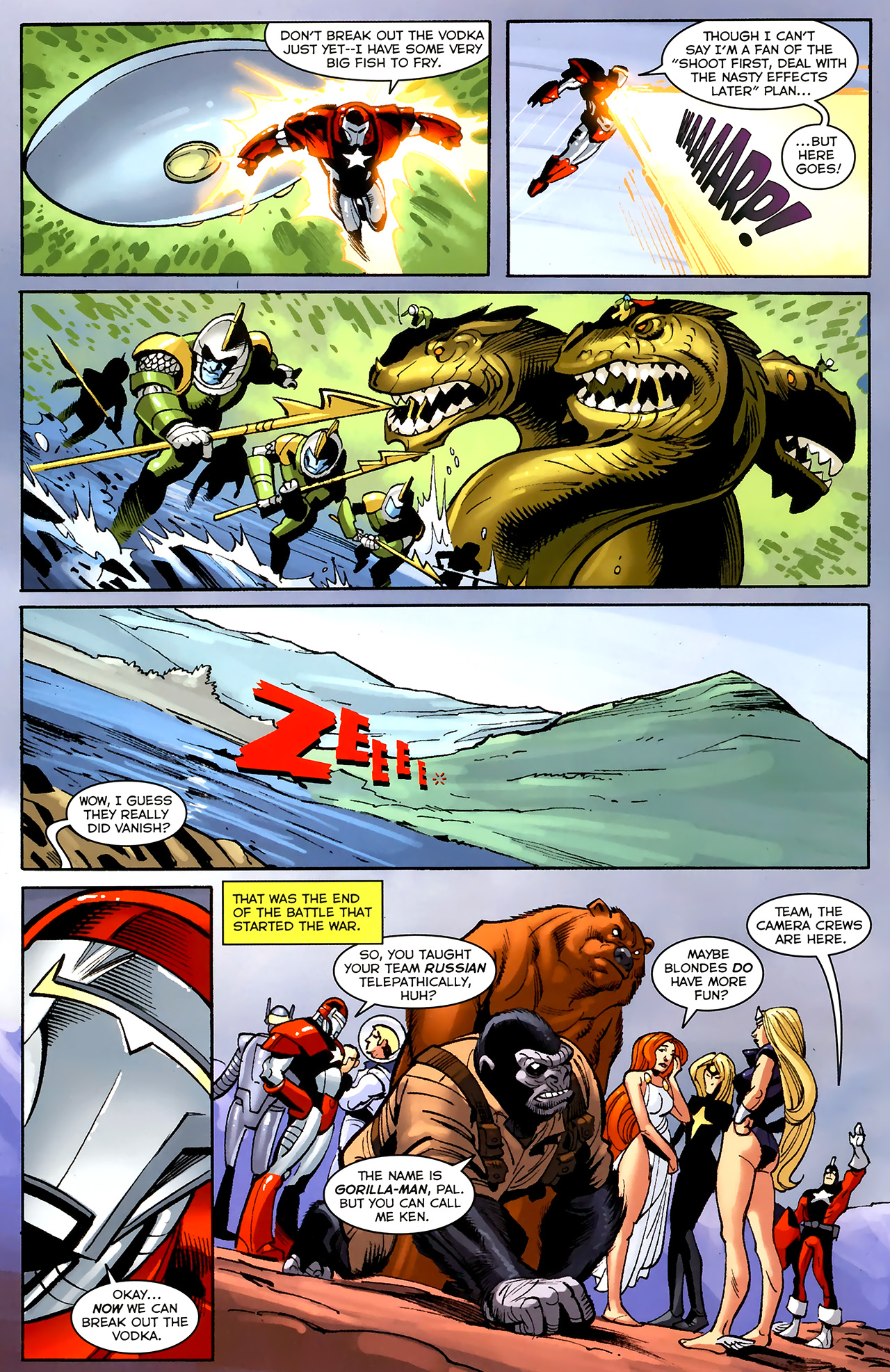 Read online Darkstar & The Winter Guard comic -  Issue #1 - 8