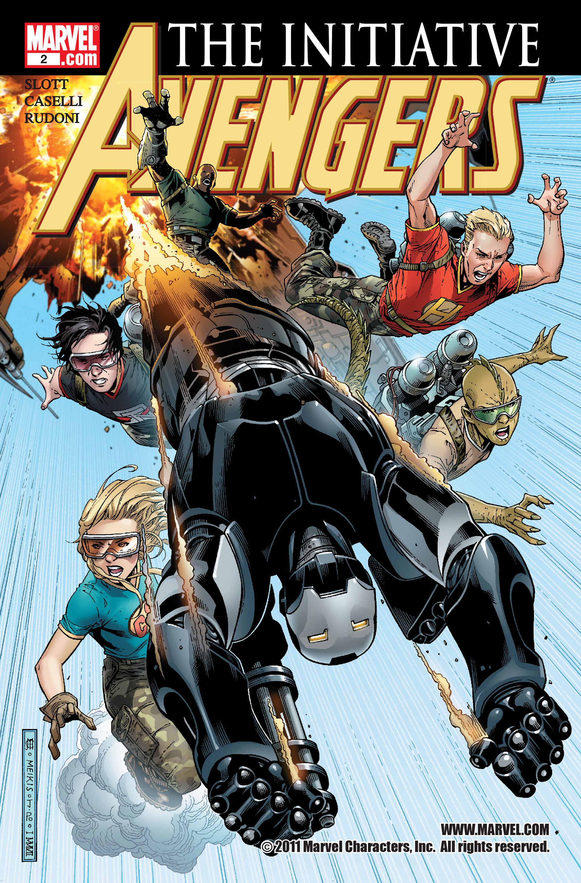 Read online Avengers: The Initiative comic -  Issue #2 - 1