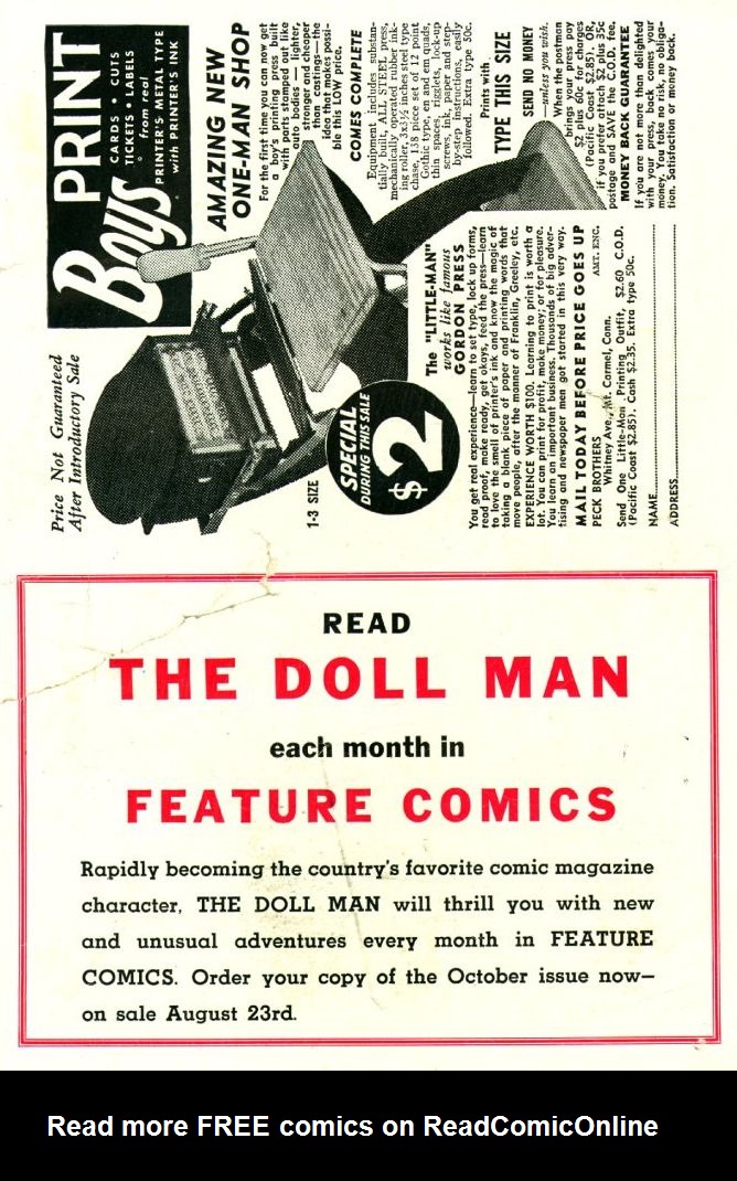 Read online Feature Comics comic -  Issue #36 - 67