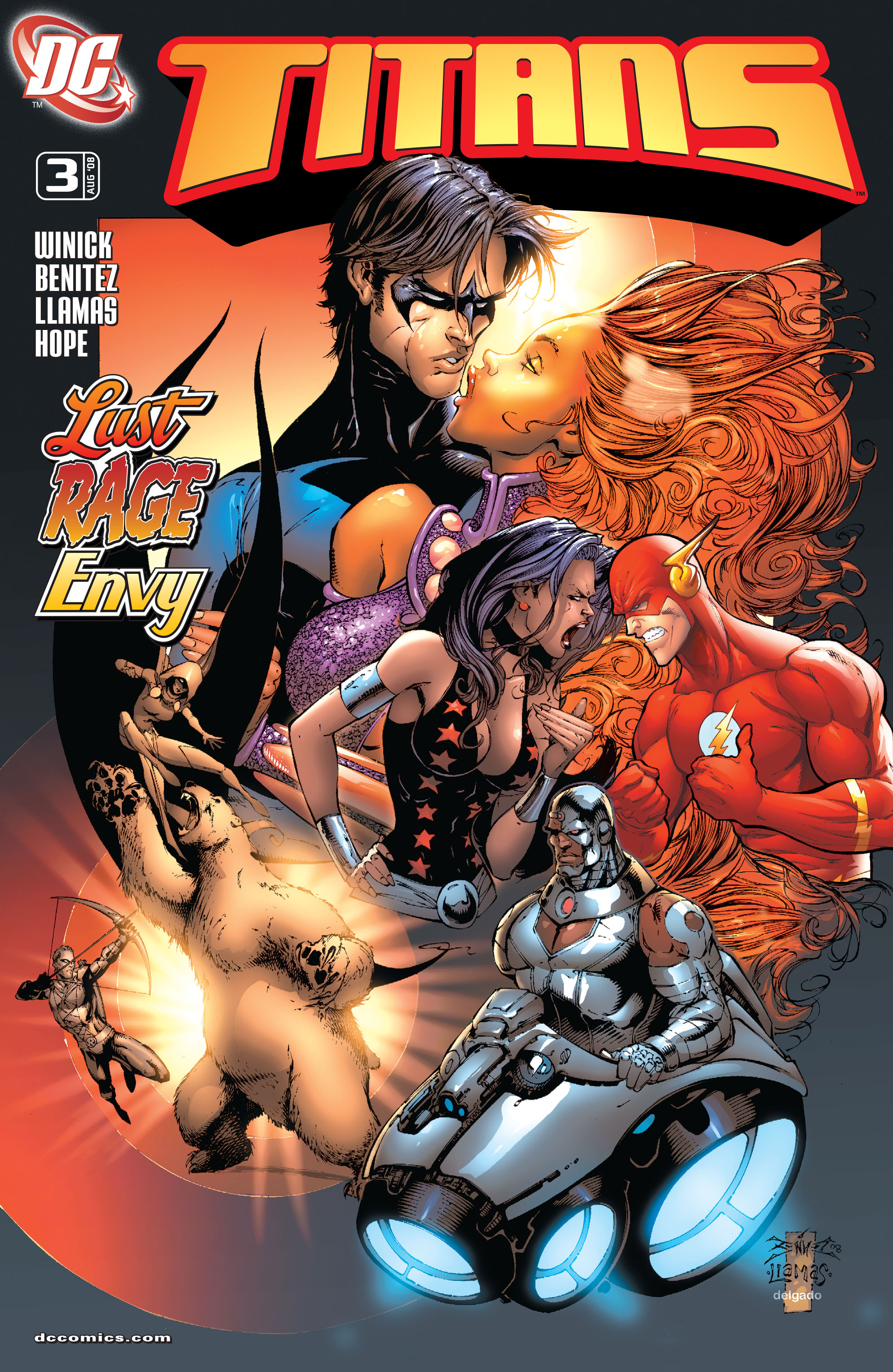 Read online Titans (2008) comic -  Issue #3 - 1