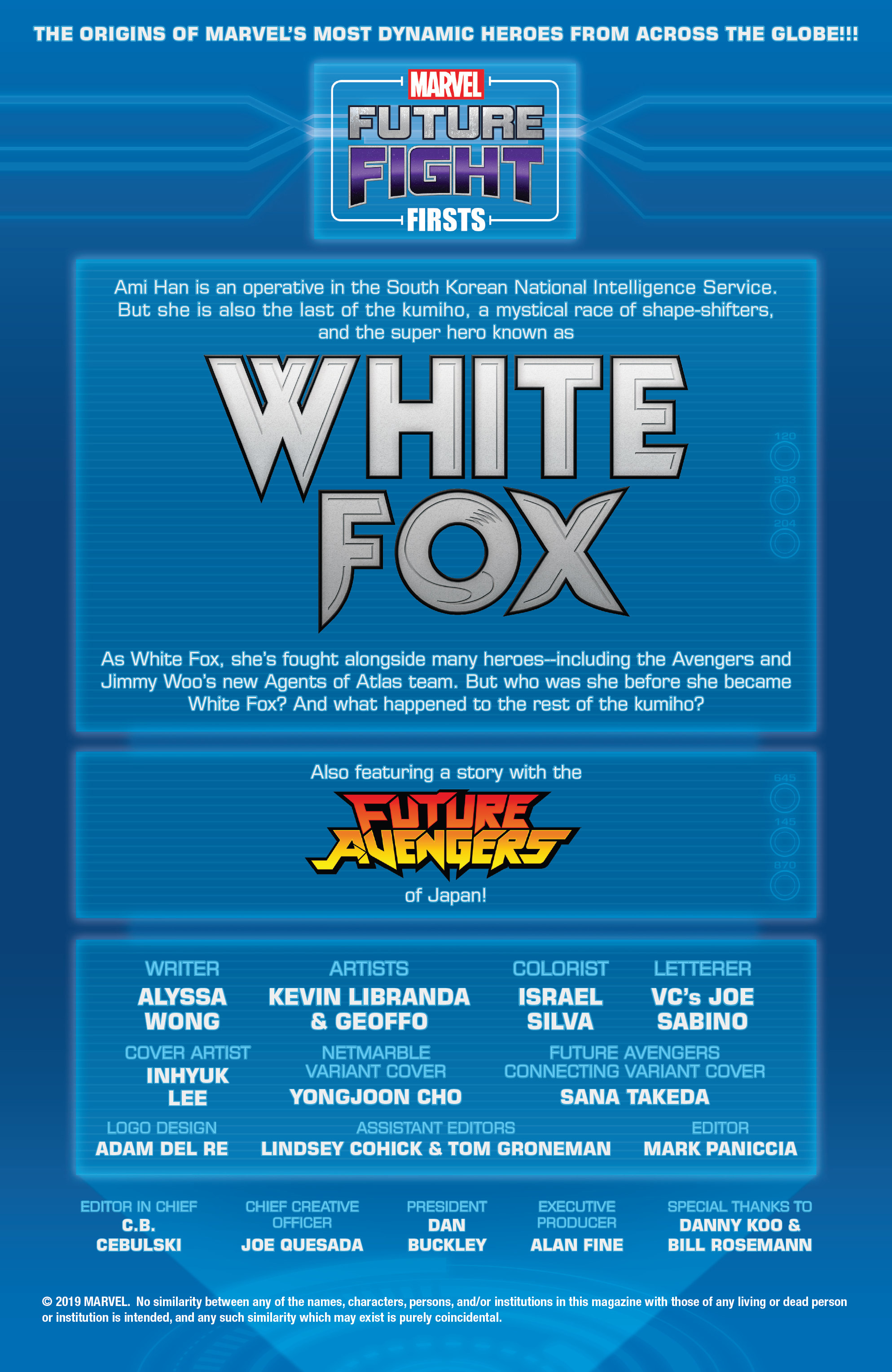 Read online Future Fight Firsts: Luna Snow comic -  Issue #Future Fight Firsts White Fox - 2