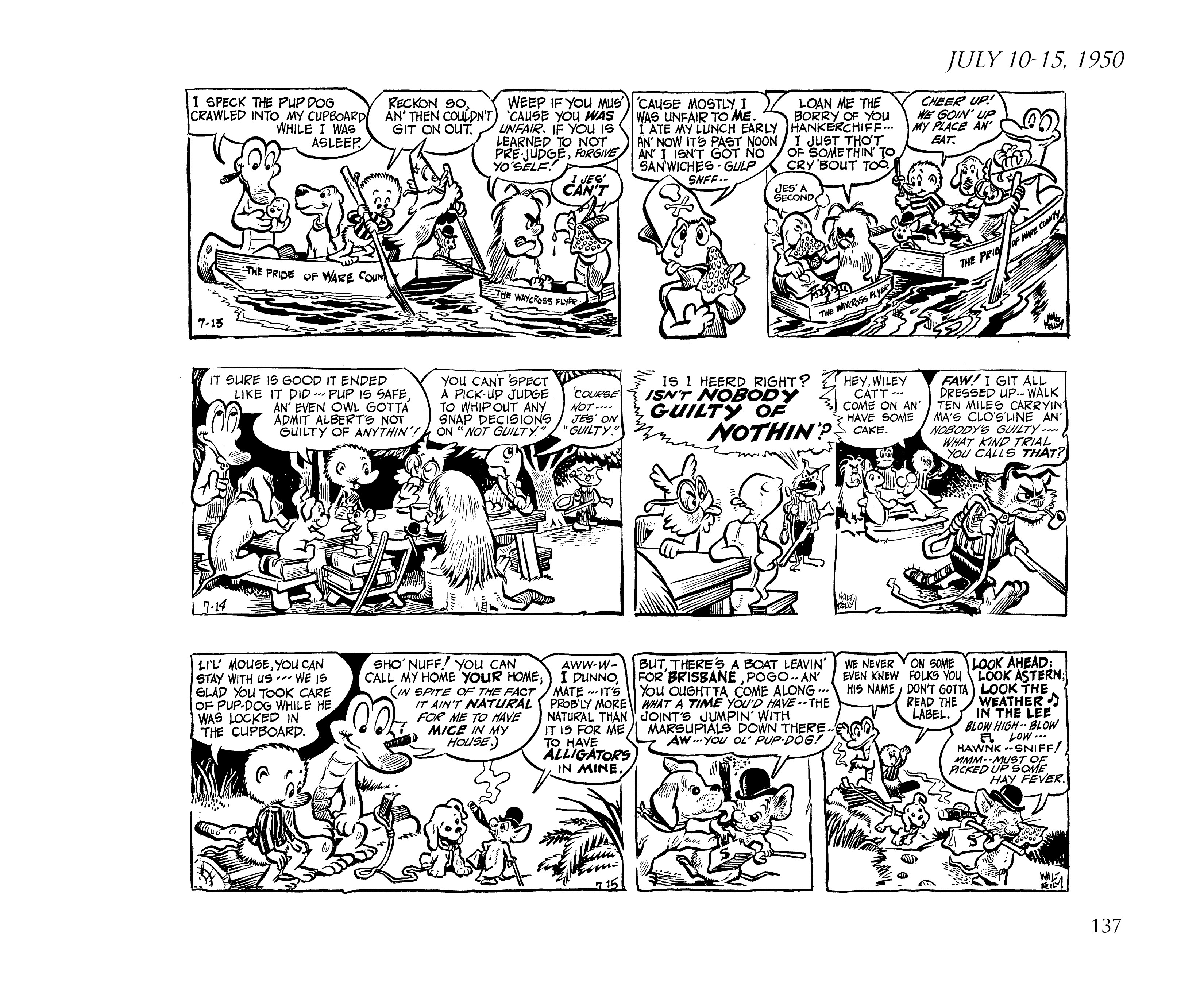 Read online Pogo by Walt Kelly: The Complete Syndicated Comic Strips comic -  Issue # TPB 1 (Part 2) - 55