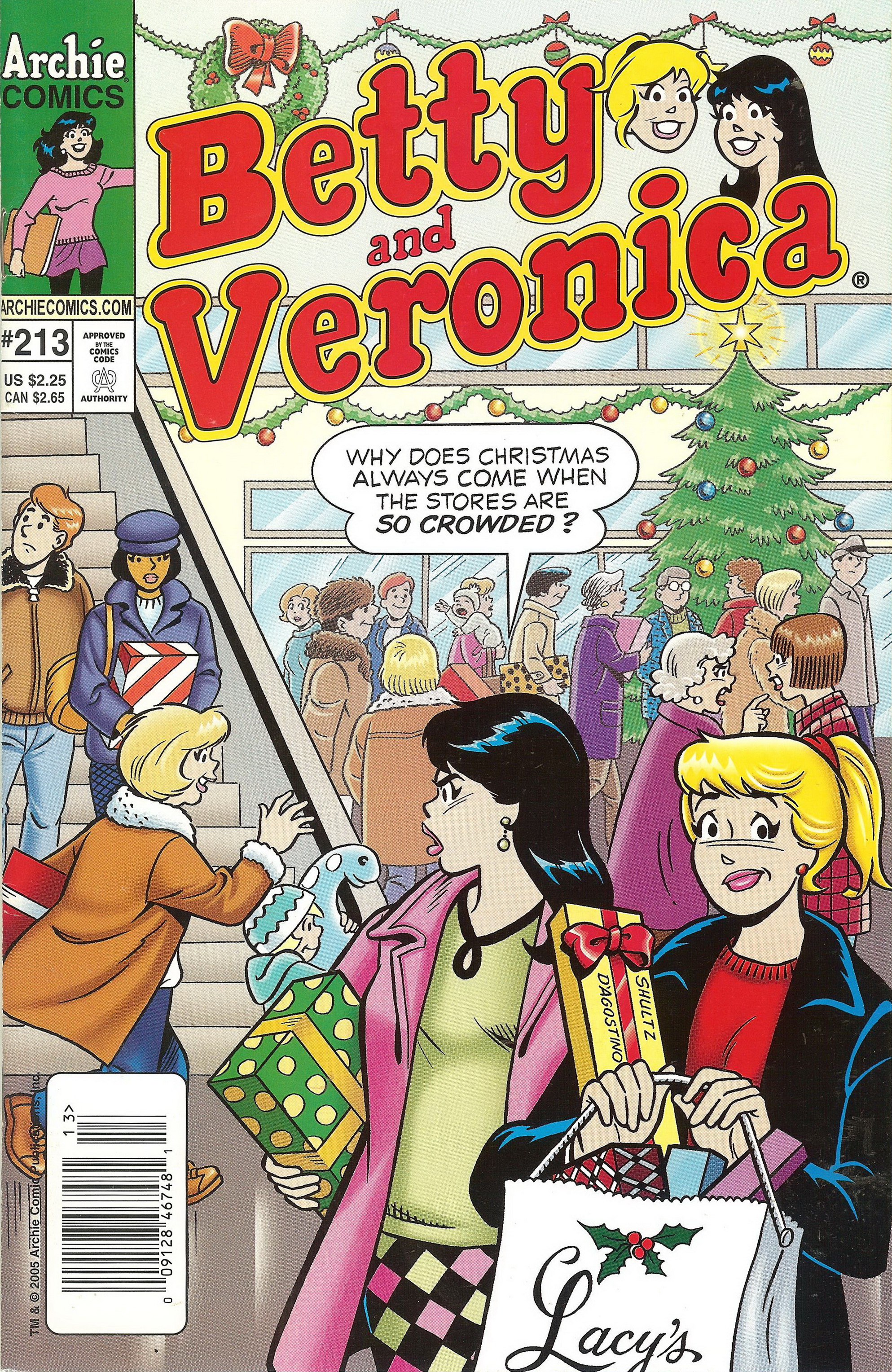 Read online Betty and Veronica (1987) comic -  Issue #213 - 1