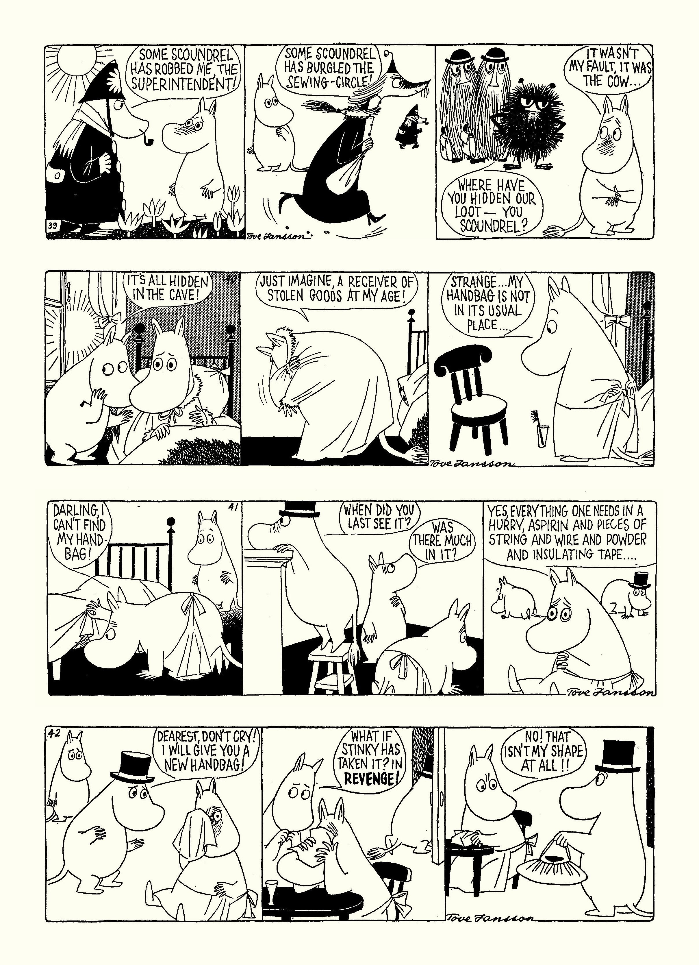 Read online Moomin: The Complete Tove Jansson Comic Strip comic -  Issue # TPB 3 - 91
