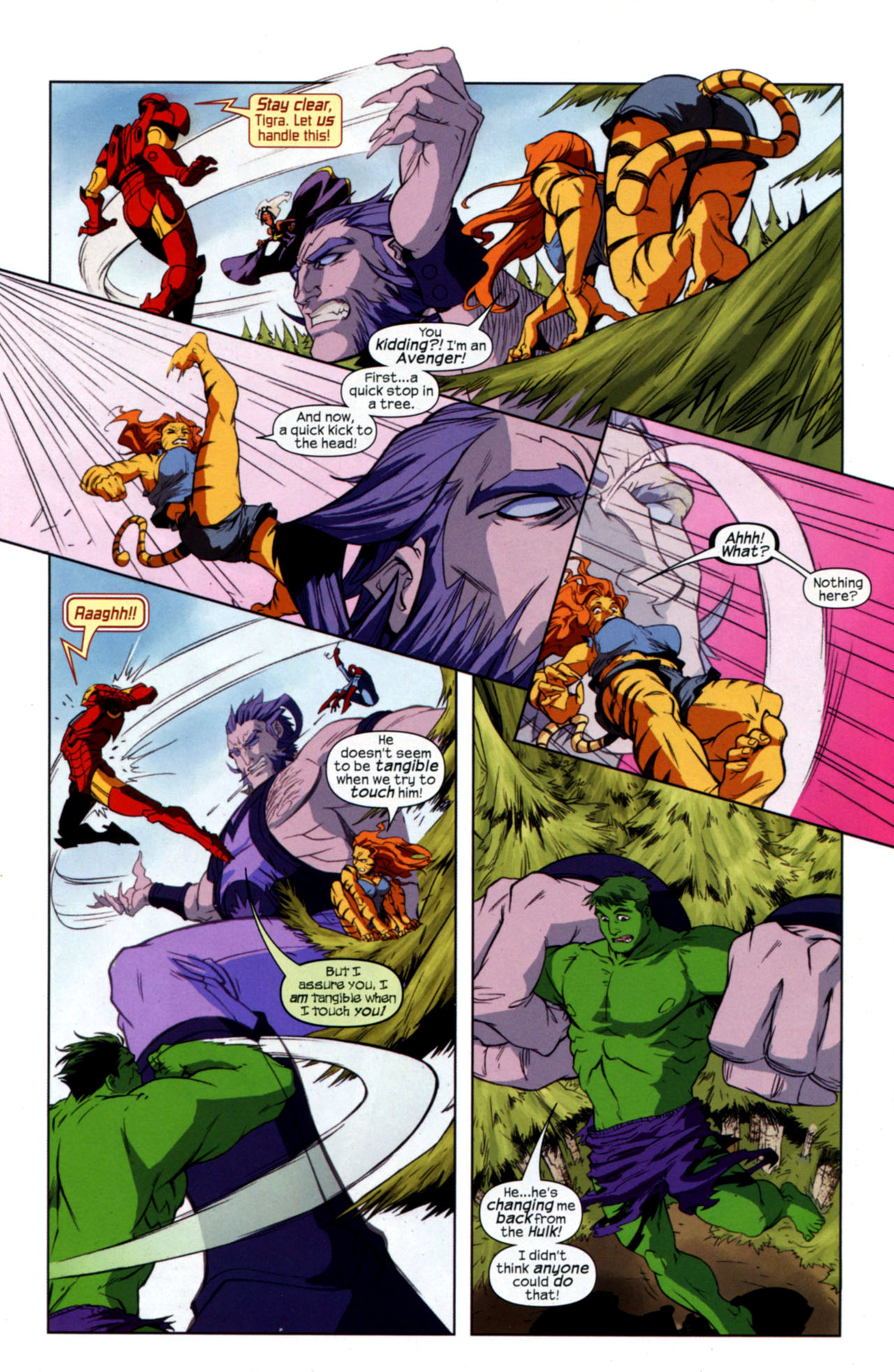 Read online Marvel Adventures The Avengers comic -  Issue #36 - 21