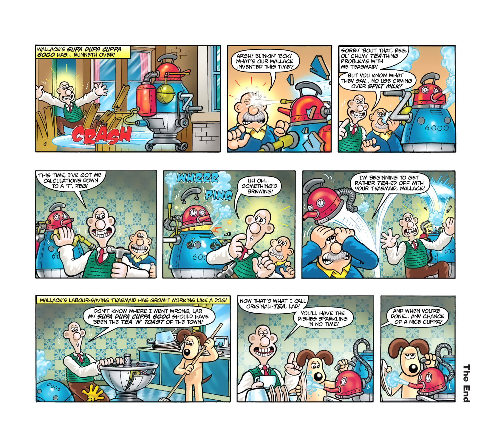 Read online Wallace & Gromit Dailies comic -  Issue #5 - 11
