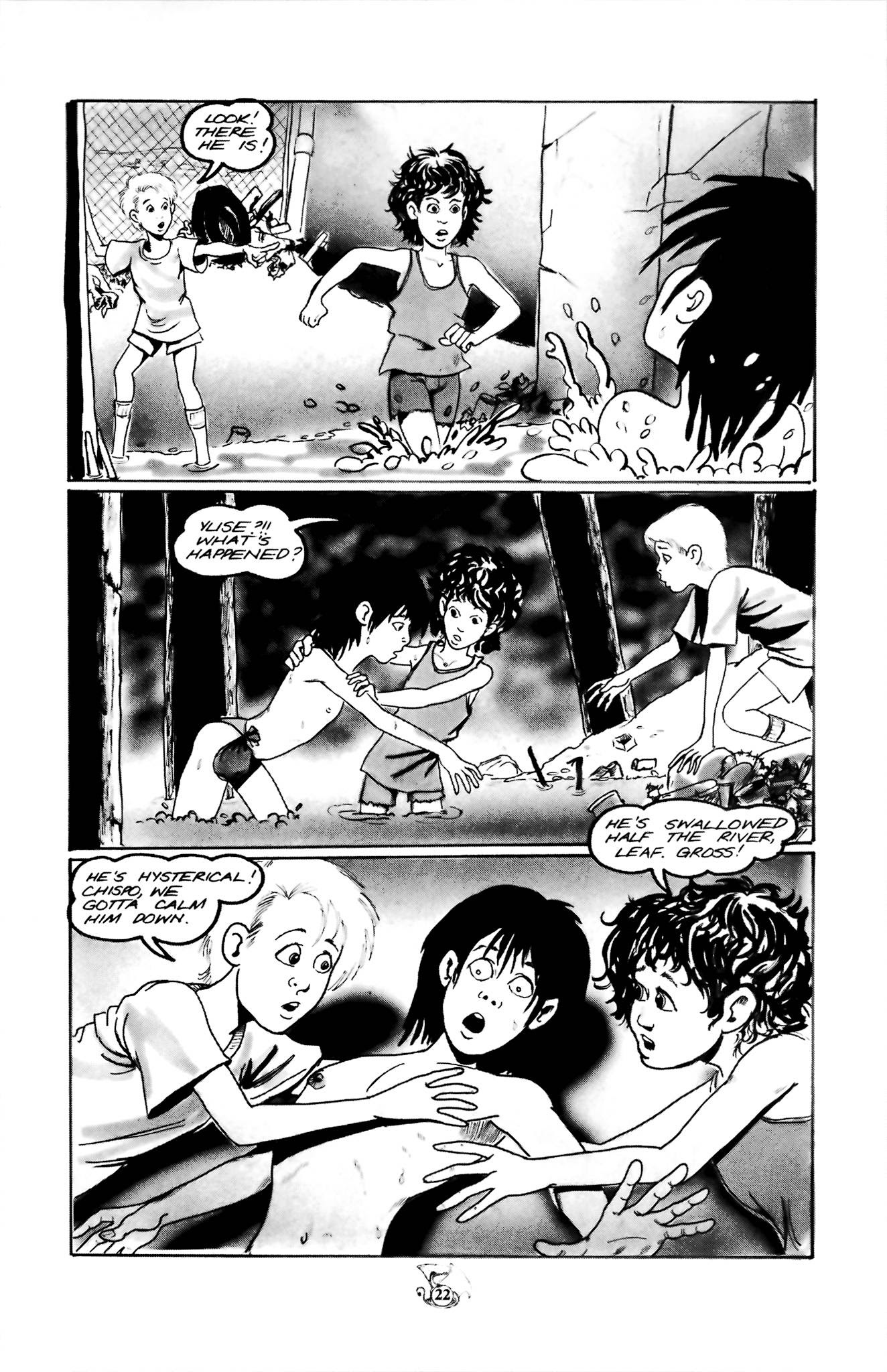 Read online Dragons in the Moon comic -  Issue #1 - 24