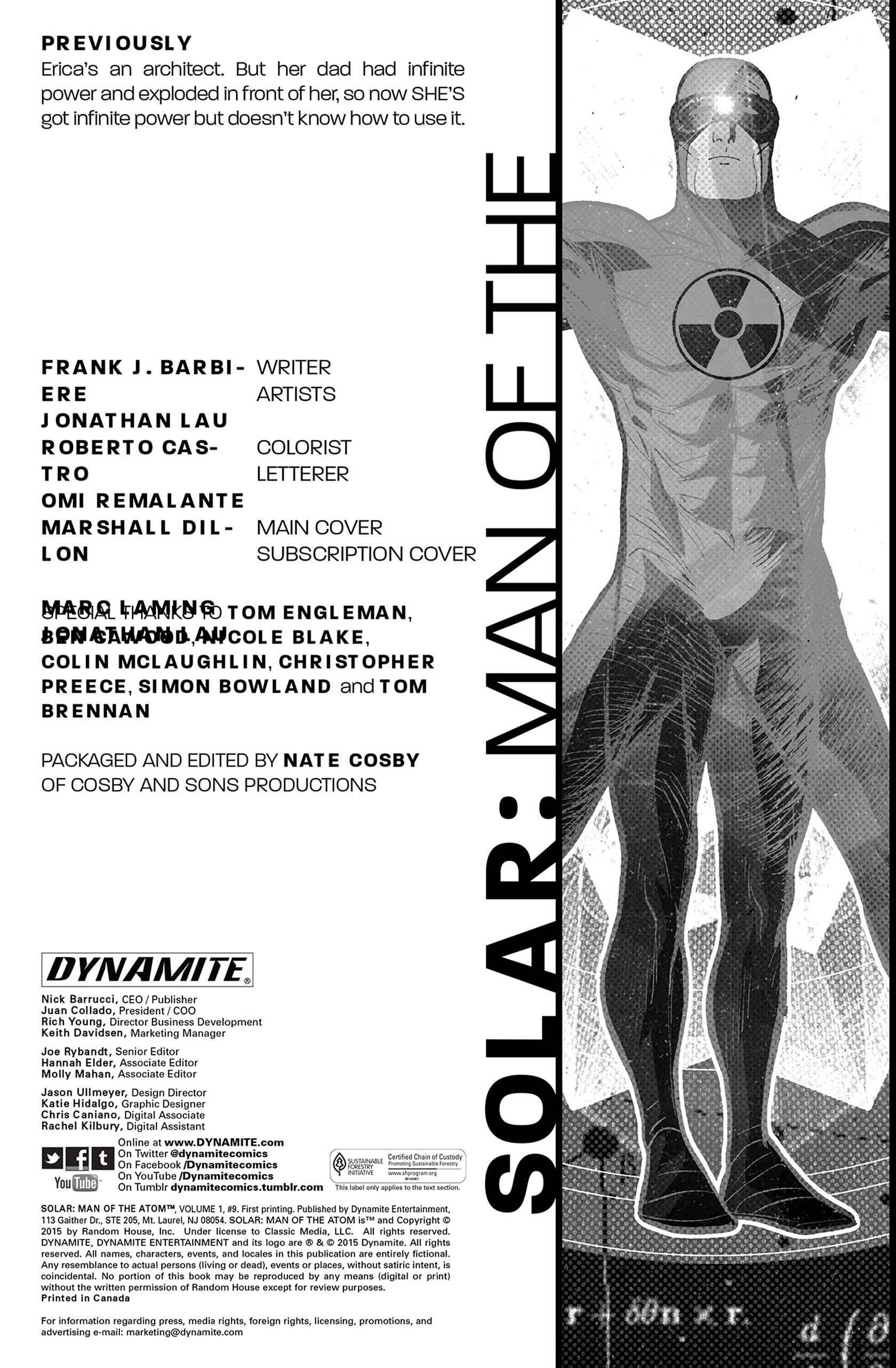 Read online Solar: Man of the Atom (2014) comic -  Issue #9 - 2