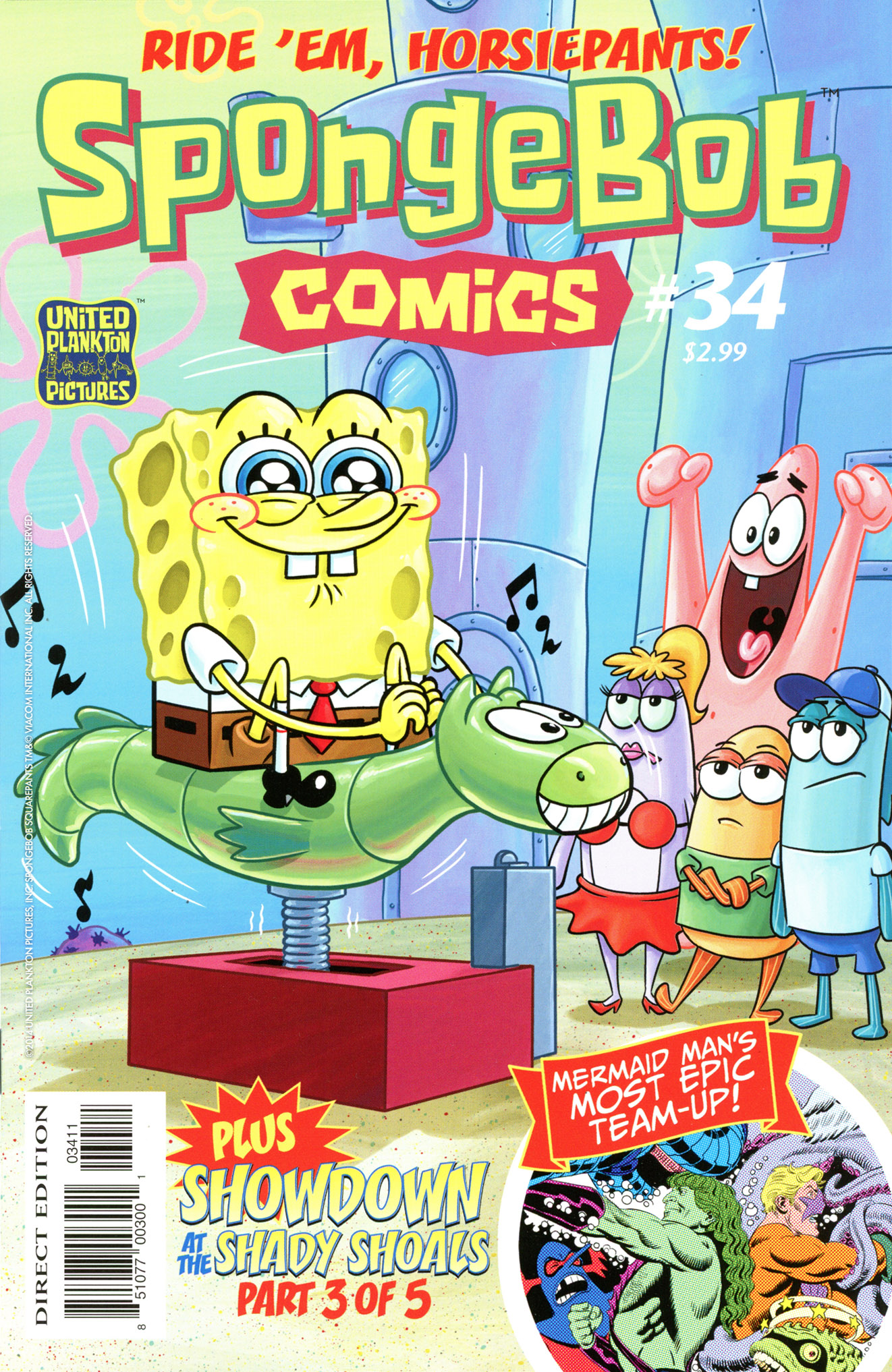 Read online SpongeBob Comics comic -  Issue #34 - 1