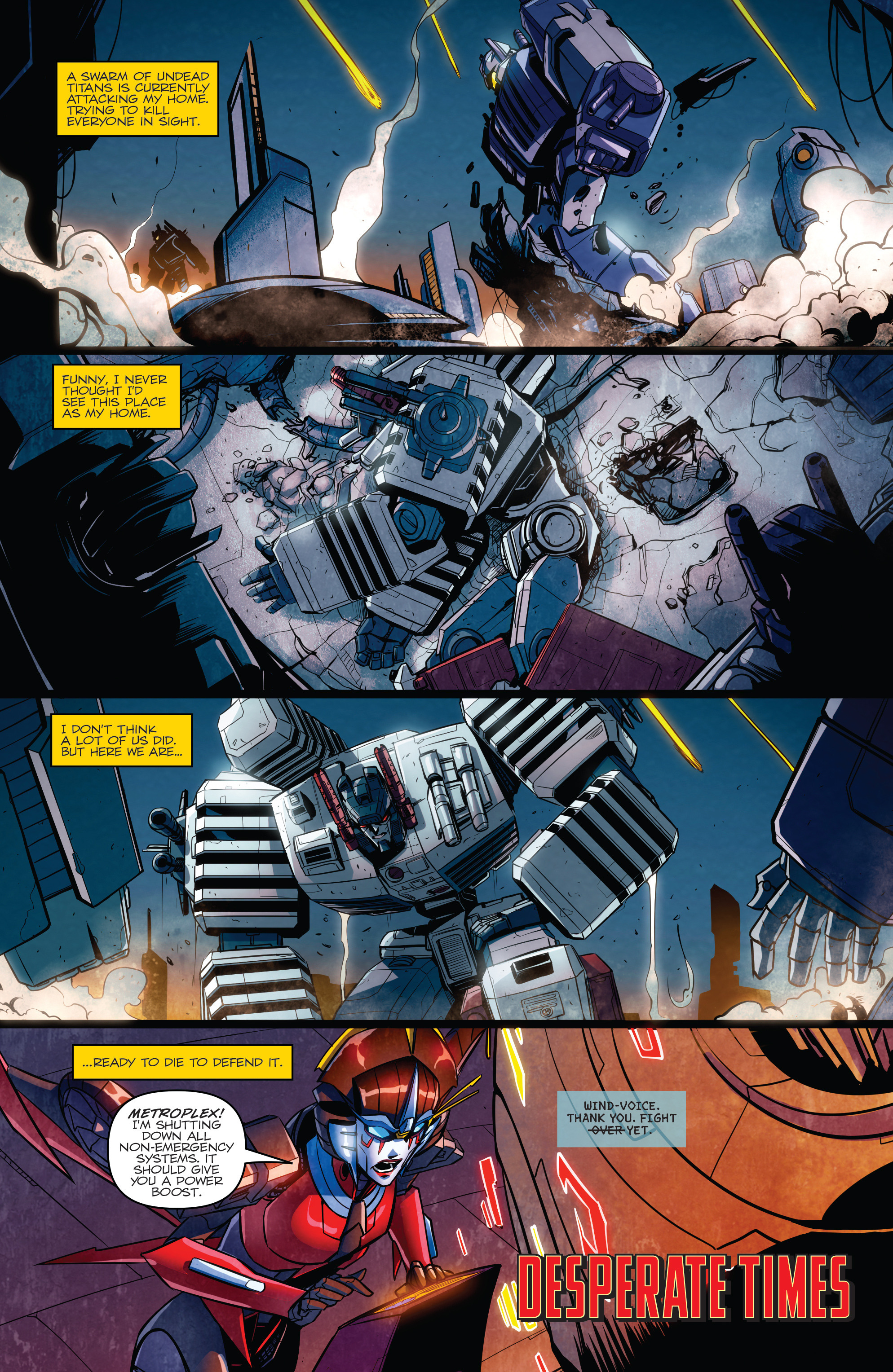Read online Transformers: Till All Are One comic -  Issue #6 - 5