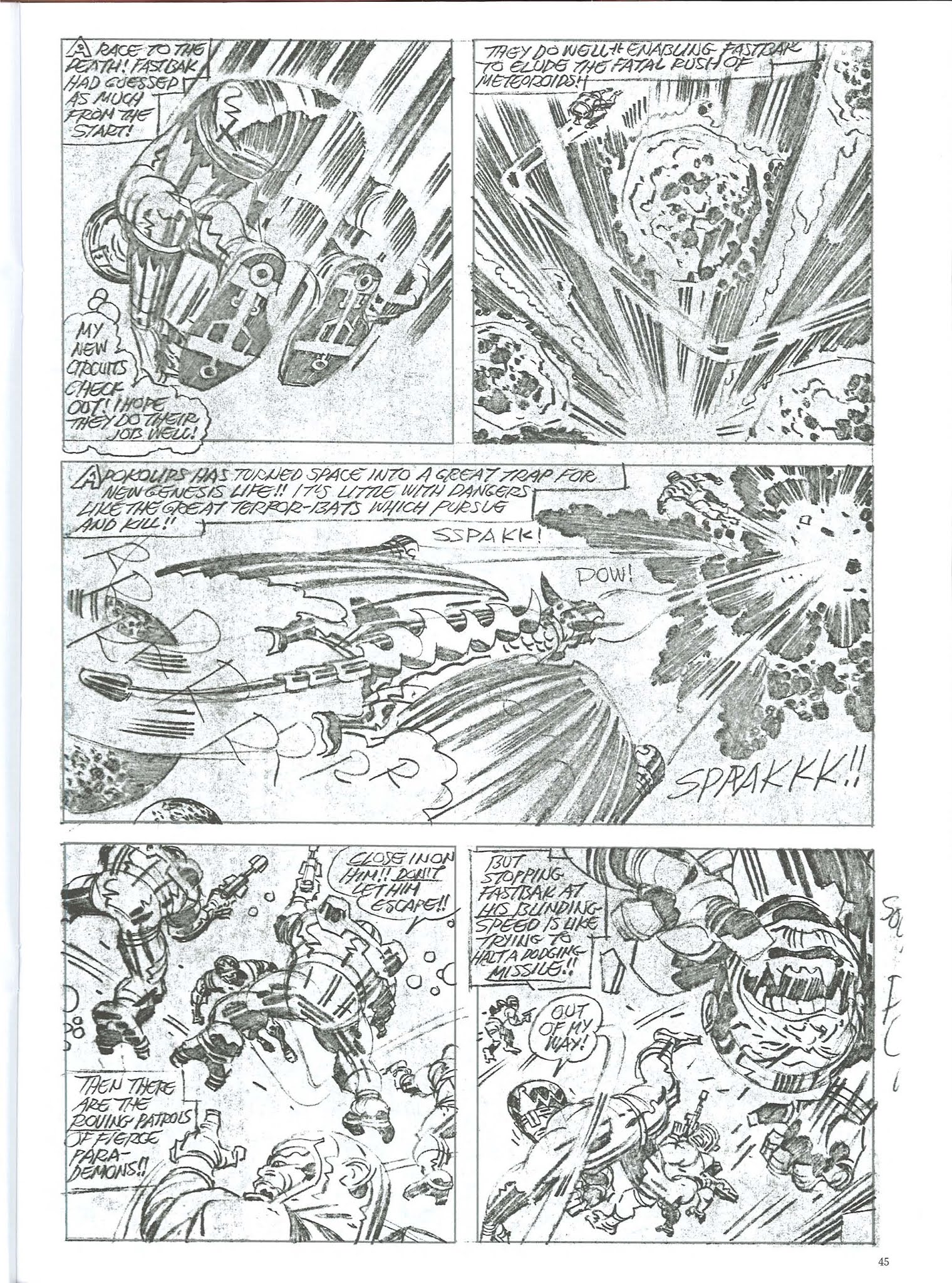 Read online The Jack Kirby Collector comic -  Issue #57 - 47